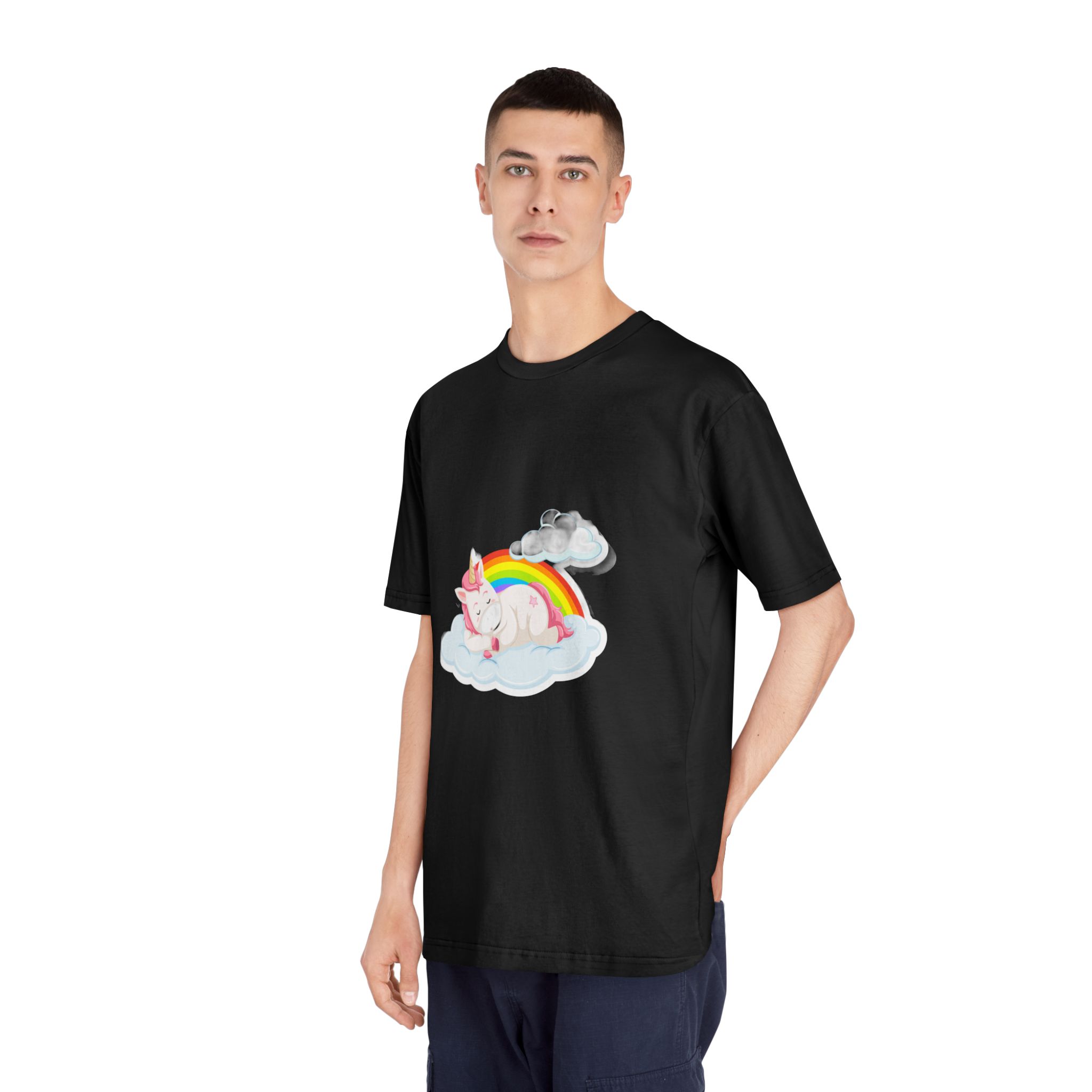 Unicorn V672 Unisex Classic Crewneck T Shirt - Image 8