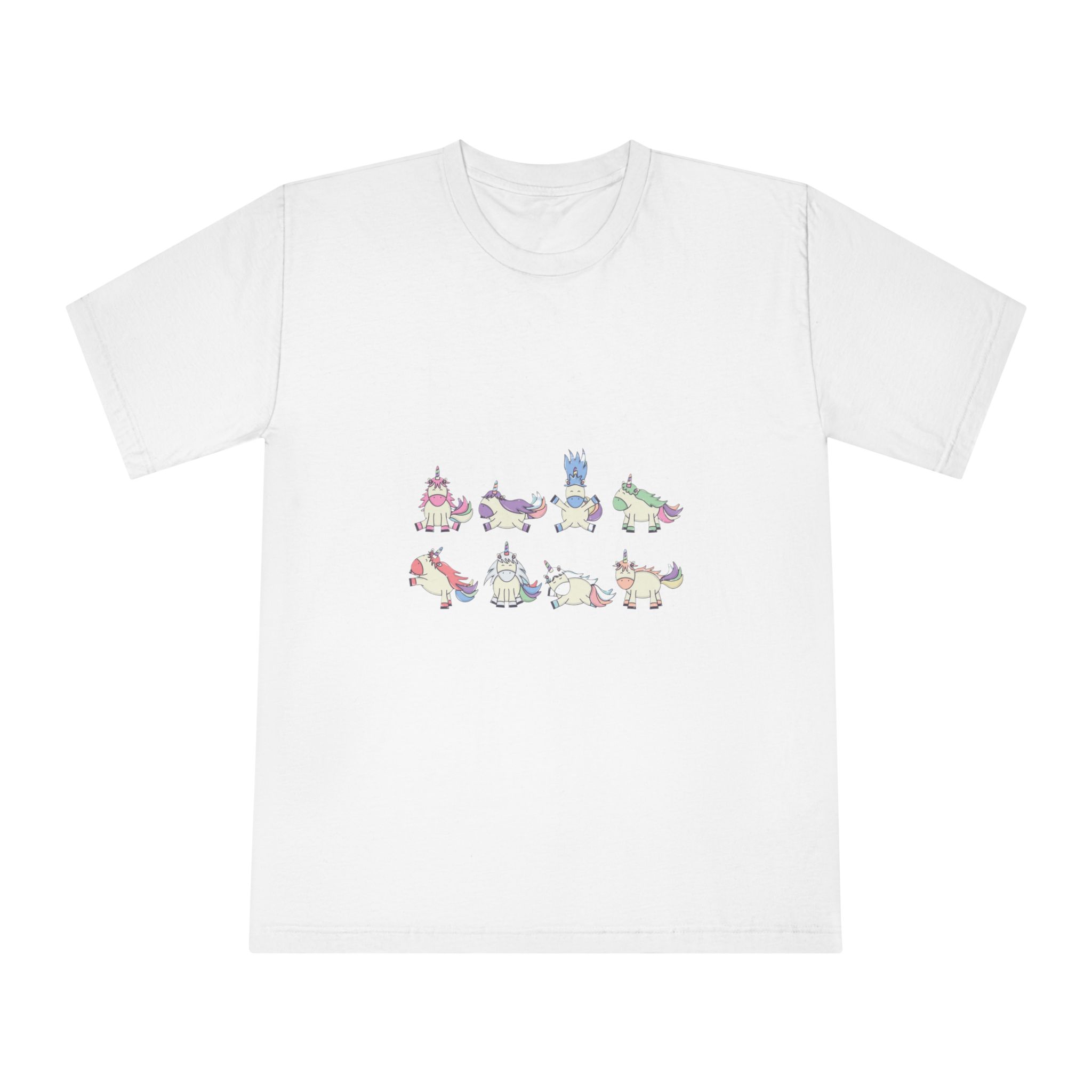 Unicorns 123 Unisex Classic Crewneck T Shirt
