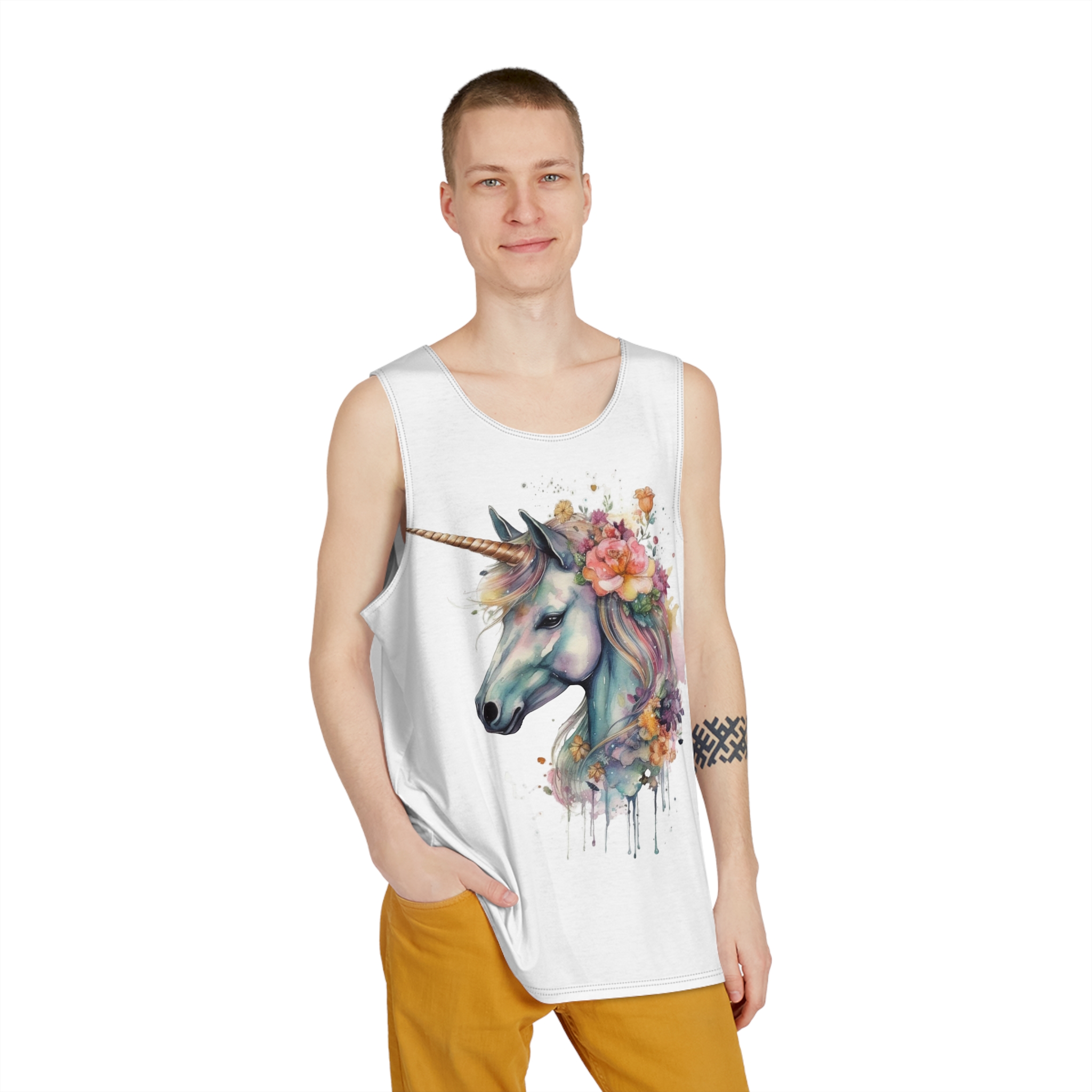 Unicorns 173 Mens Tank Aop - Image 3