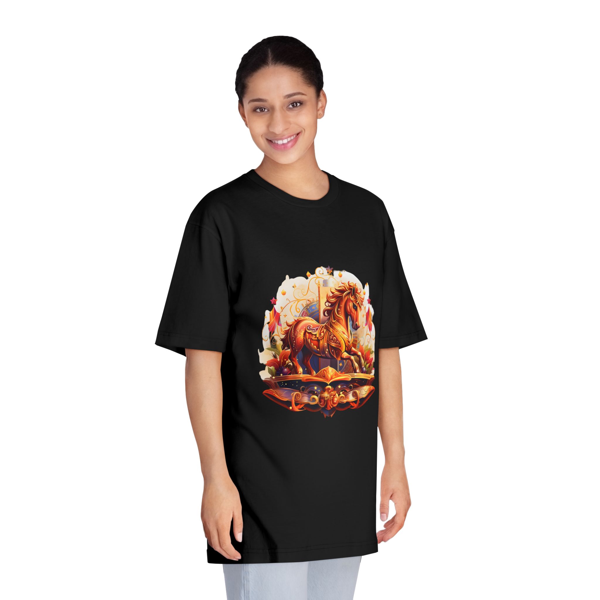 Unicorns 255 Unisex Classic Crewneck T Shirt - Image 7