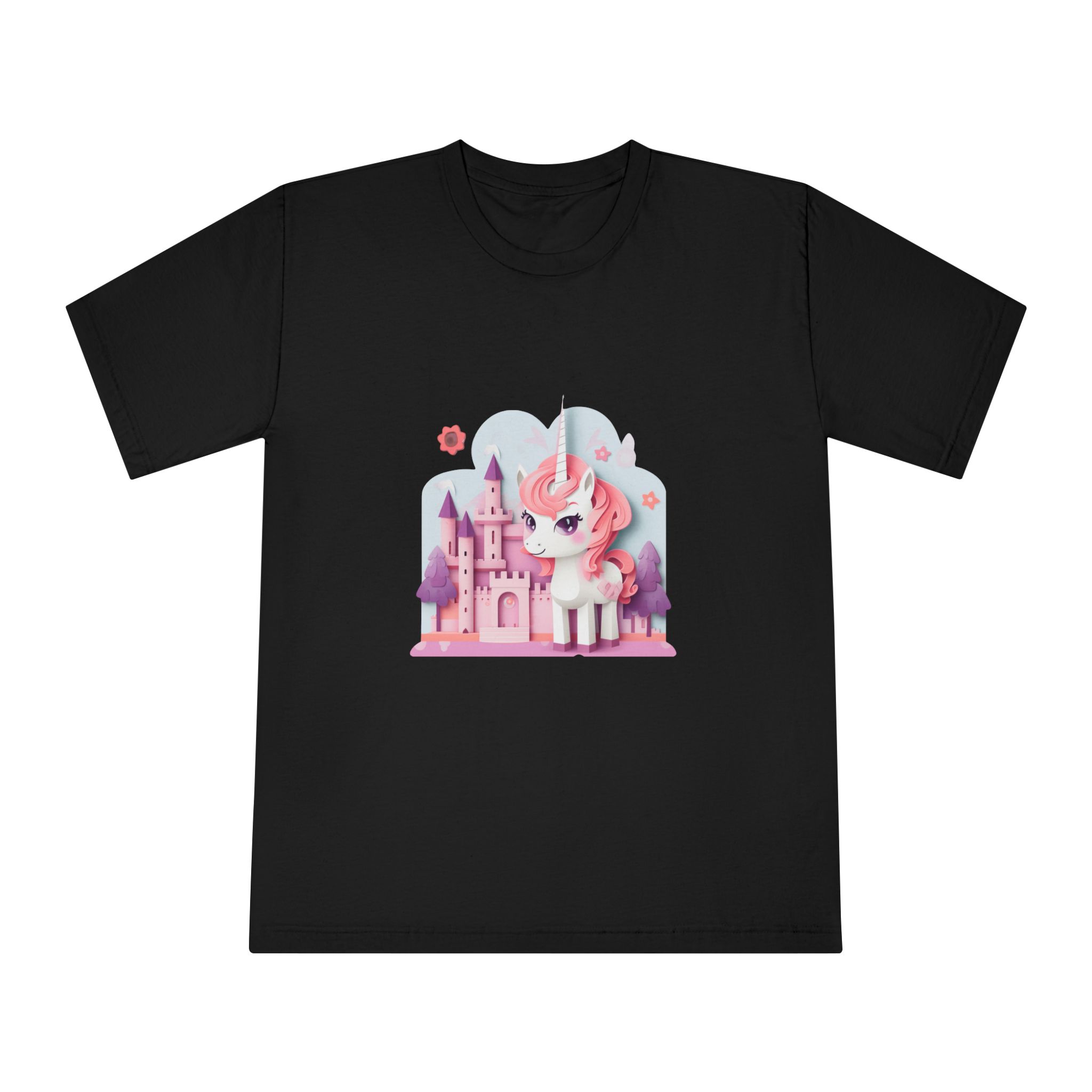 Unicorns 342 Unisex Classic Crewneck T Shirt - Image 5