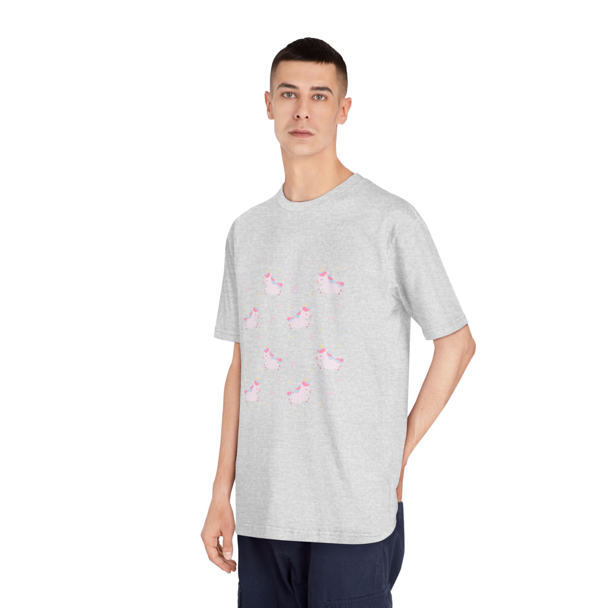 Unicorn V854 Unisex Classic Crewneck T Shirt - Image 16