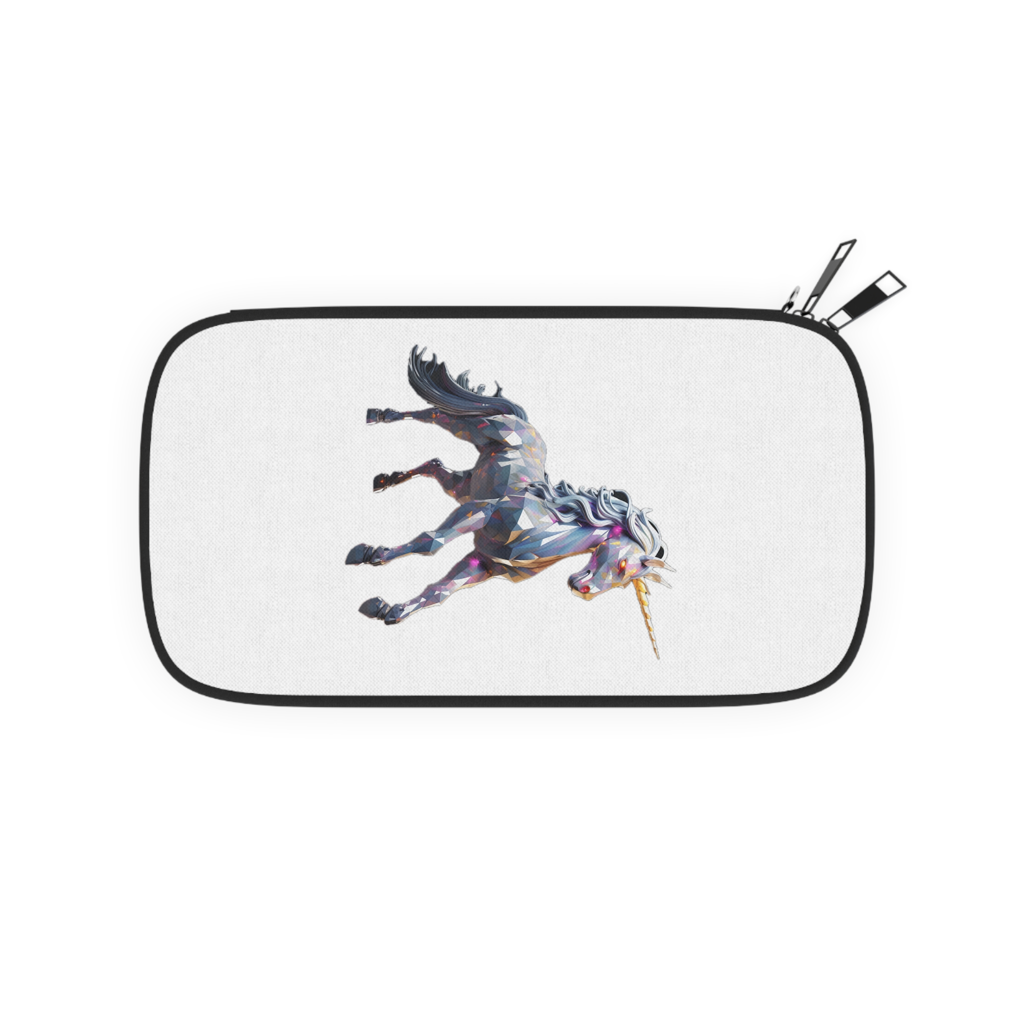 Mythical Unicorn Poly Style Passport Wallet