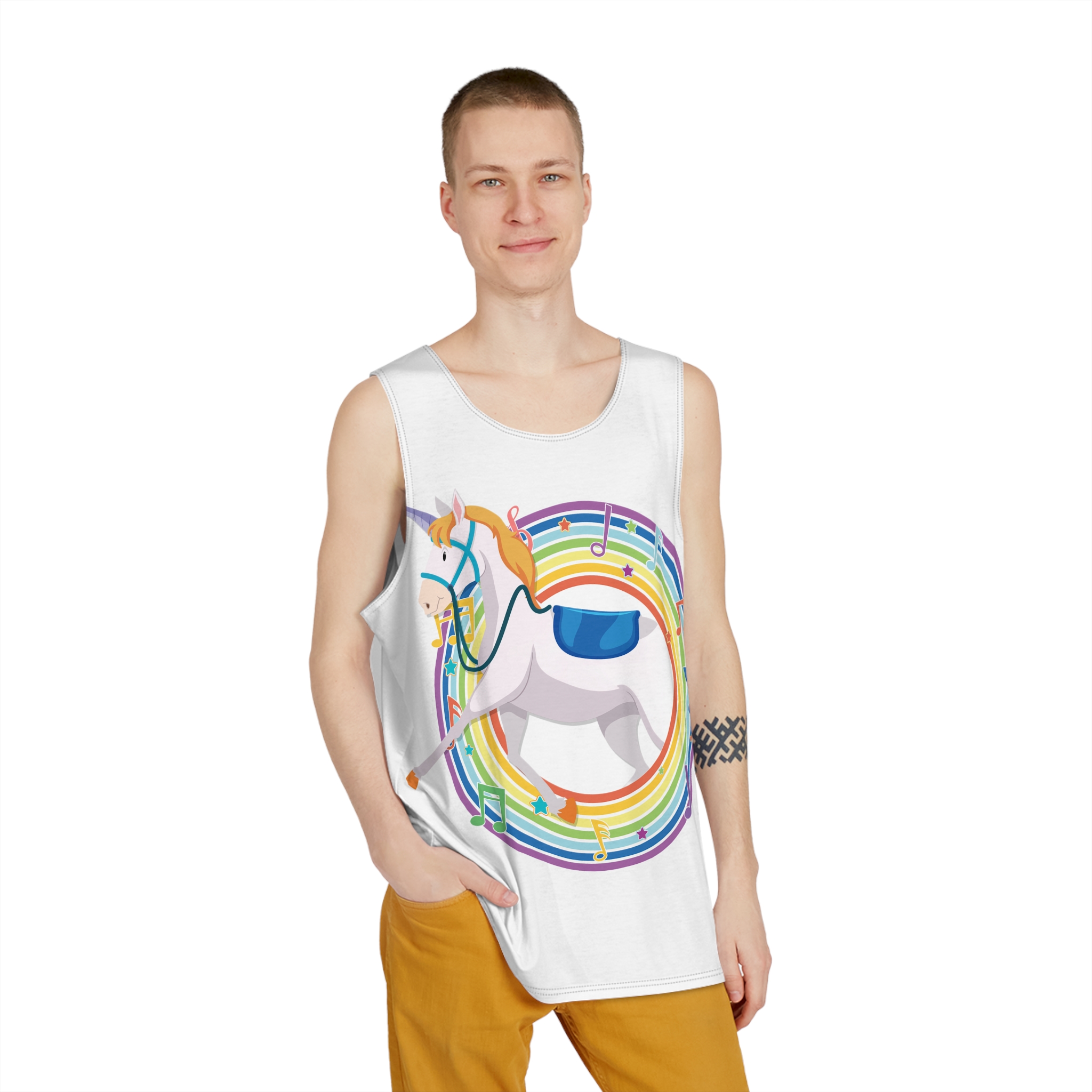 Unicorn V648 Mens Tank Aop - Image 3