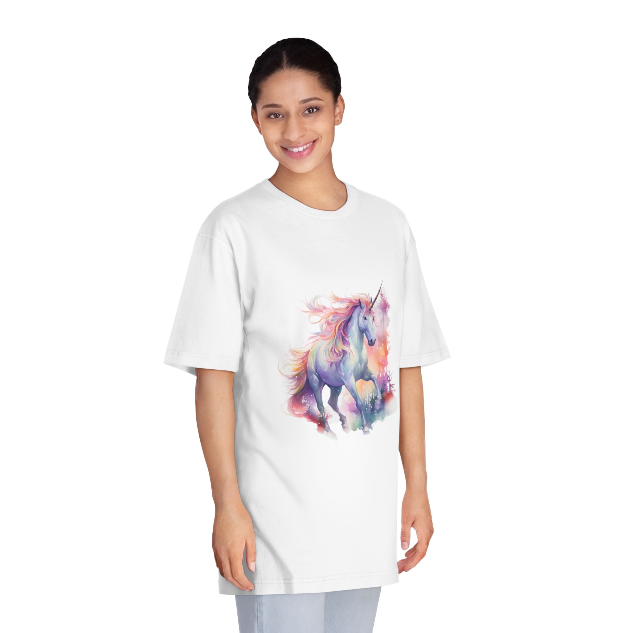 Unicorns 320 Unisex Classic Crewneck T Shirt - Image 3