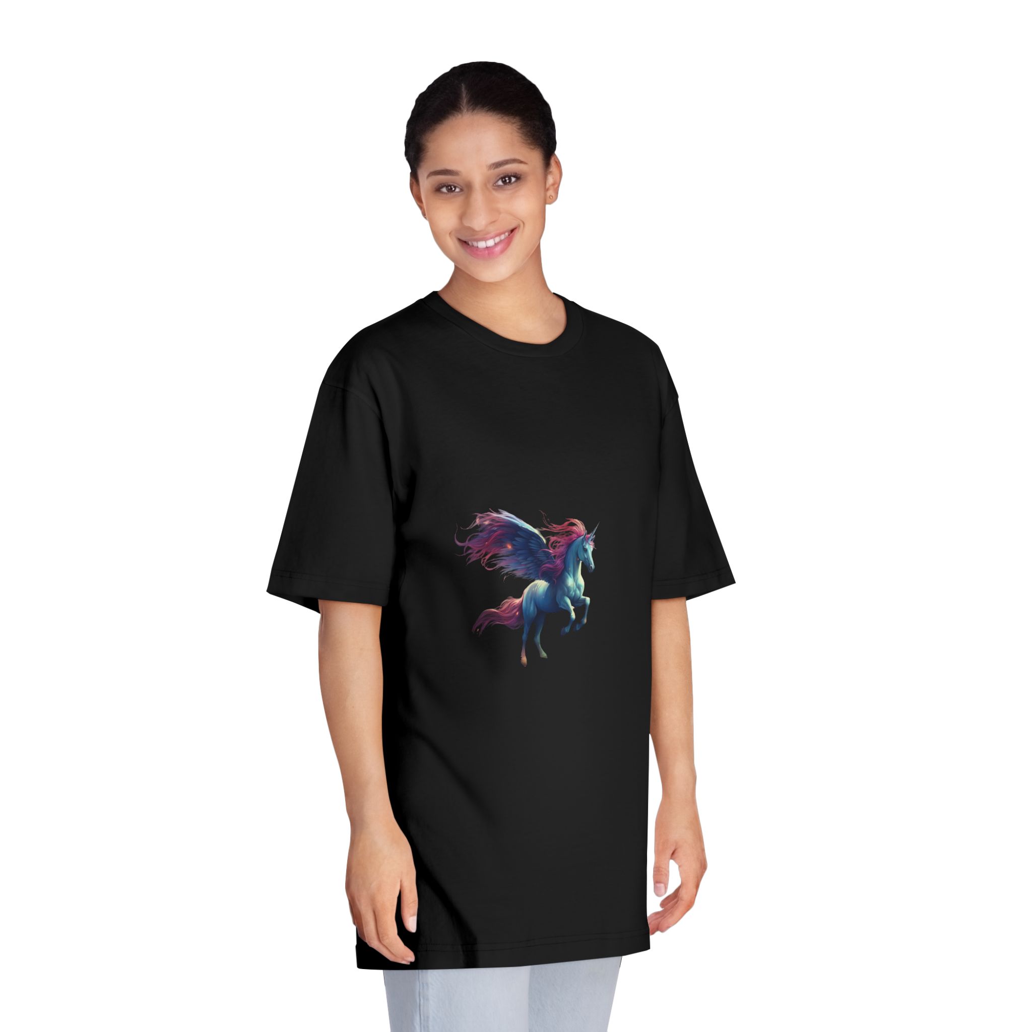 Unicorns 215 Unisex Classic Crewneck T Shirt - Image 7