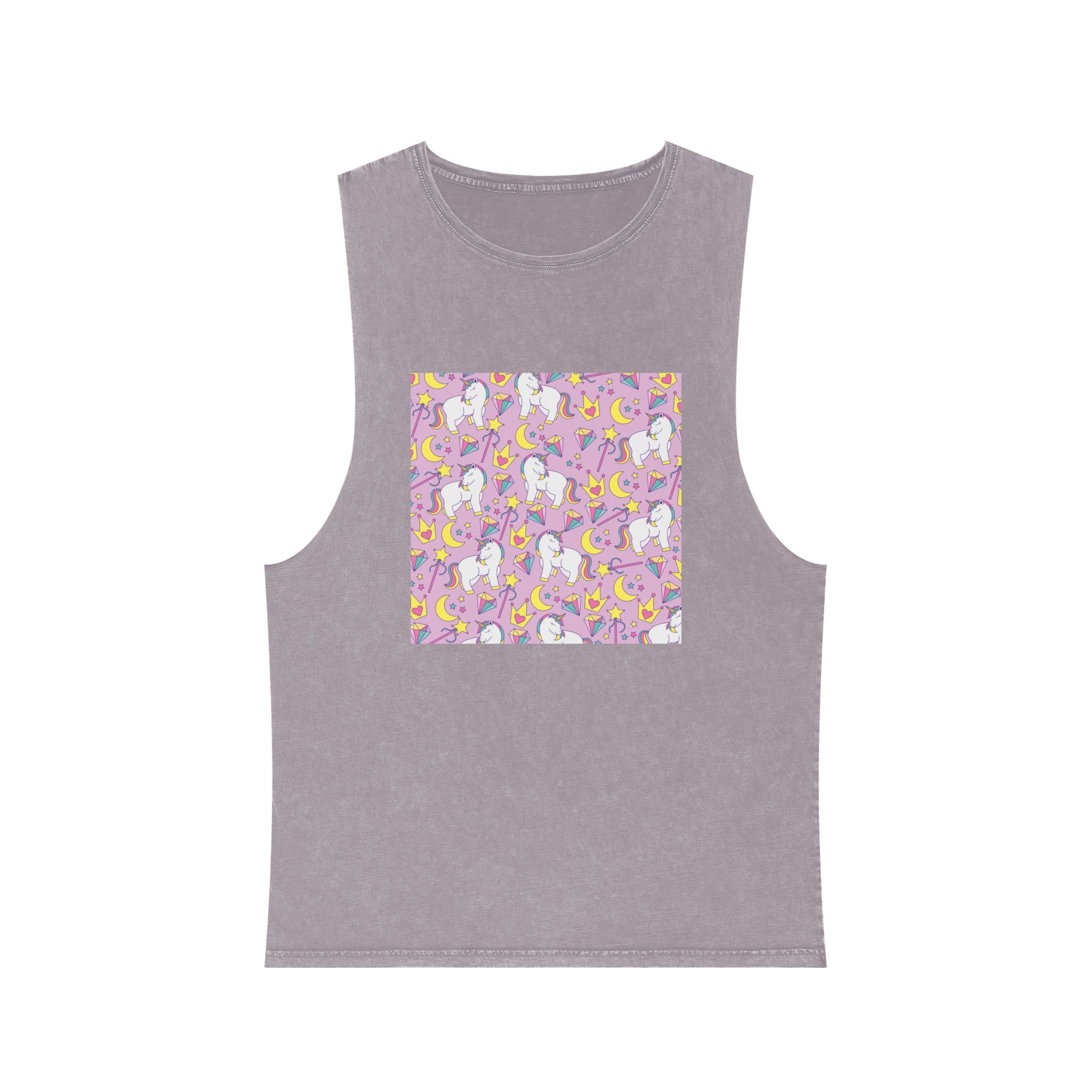 Unicorn V357 Unisex Stonewash Tank Top - Image 17