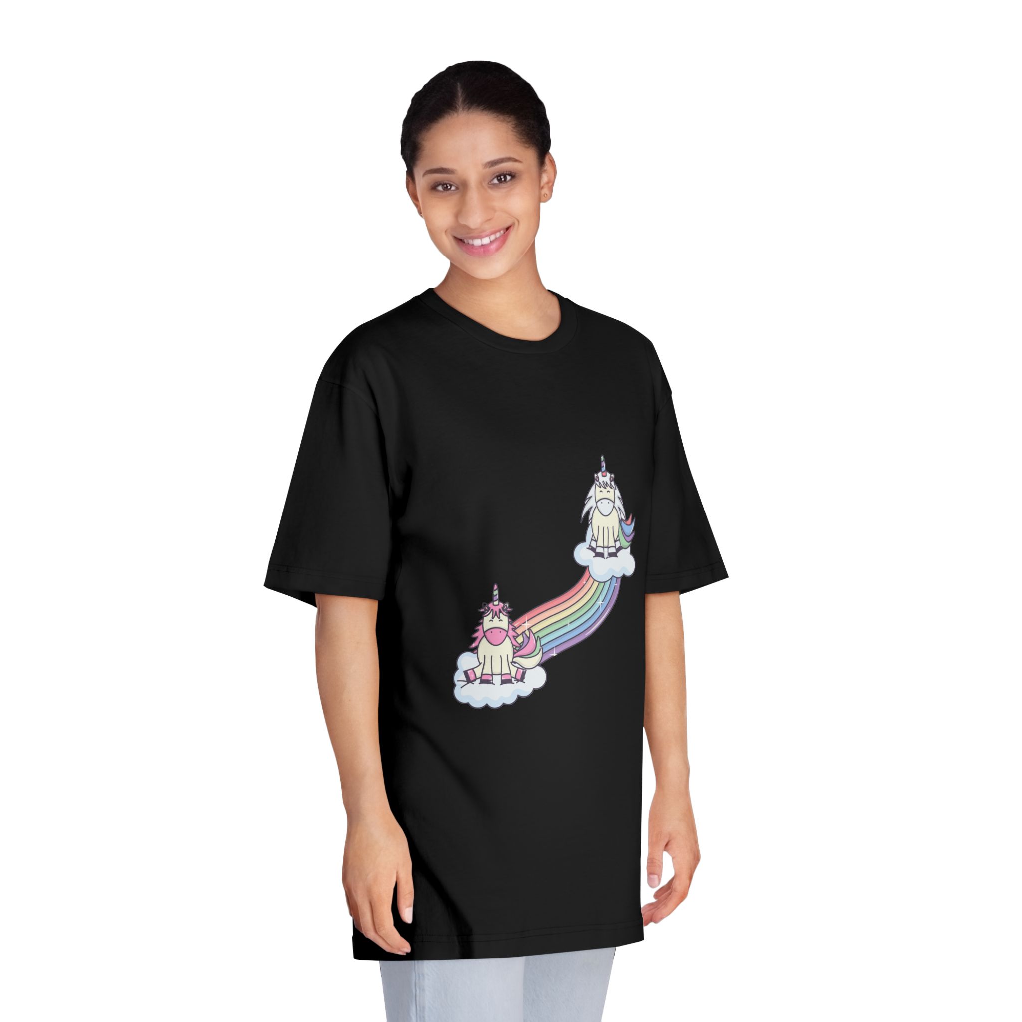 Unicorns 107 Unisex Classic Crewneck T Shirt - Image 7