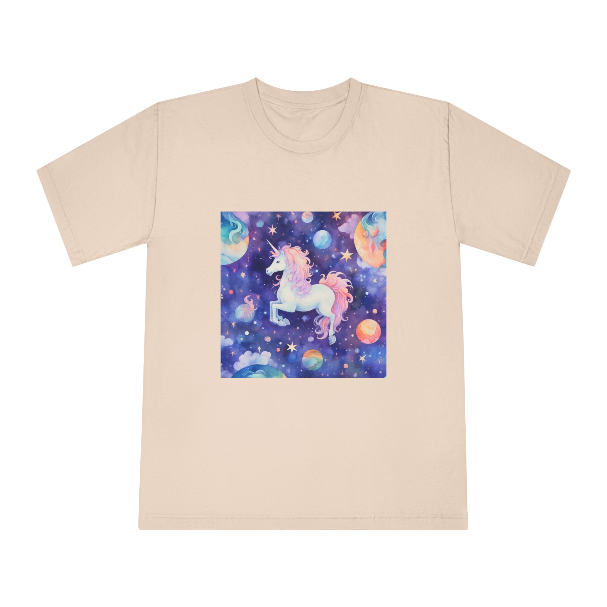 There Is Unicorn That Is Flying Through Sky Generative Ai Unisex Classic Crewneck T Shirt - Image 9