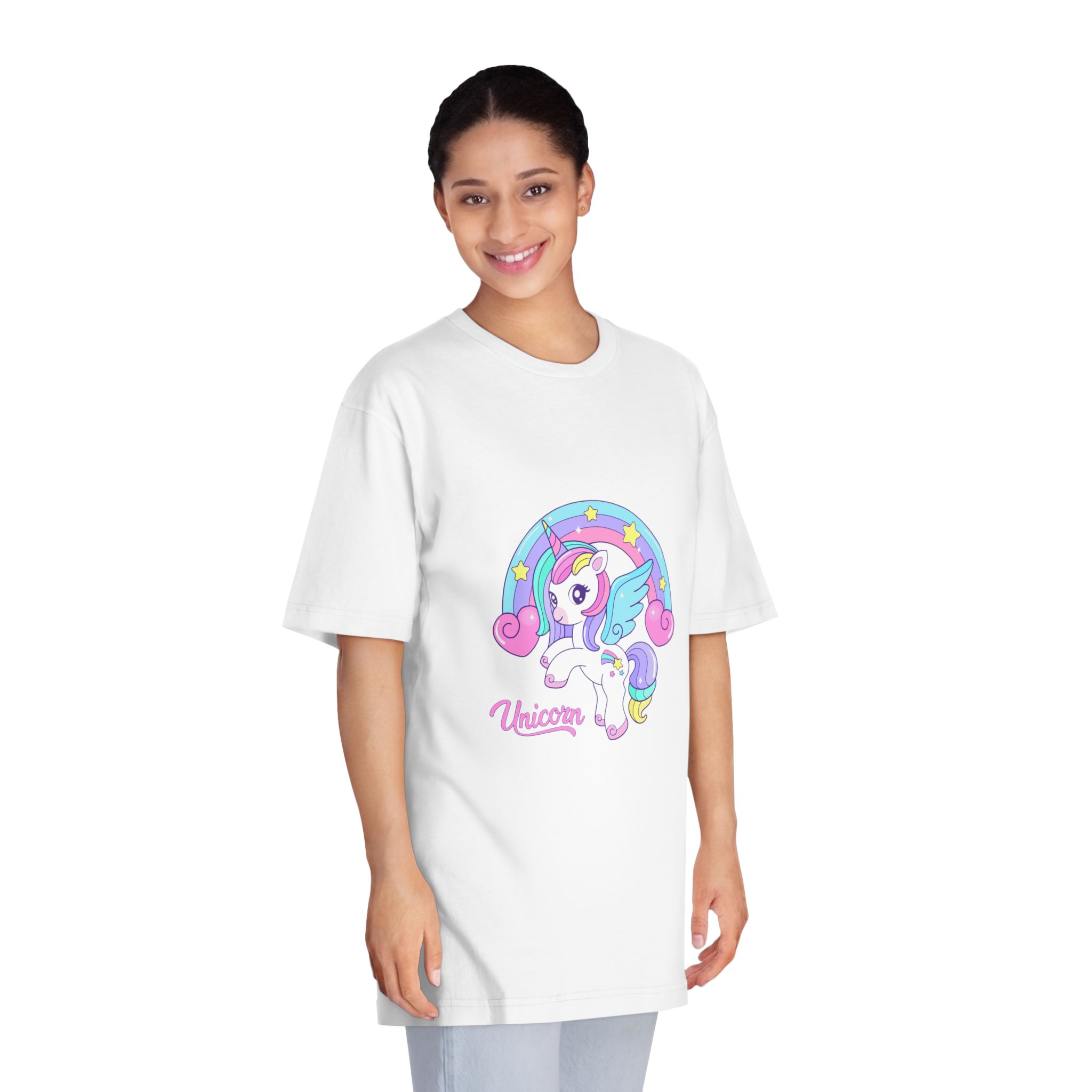 Unicorn V894 Unisex Classic Crewneck T Shirt - Image 3