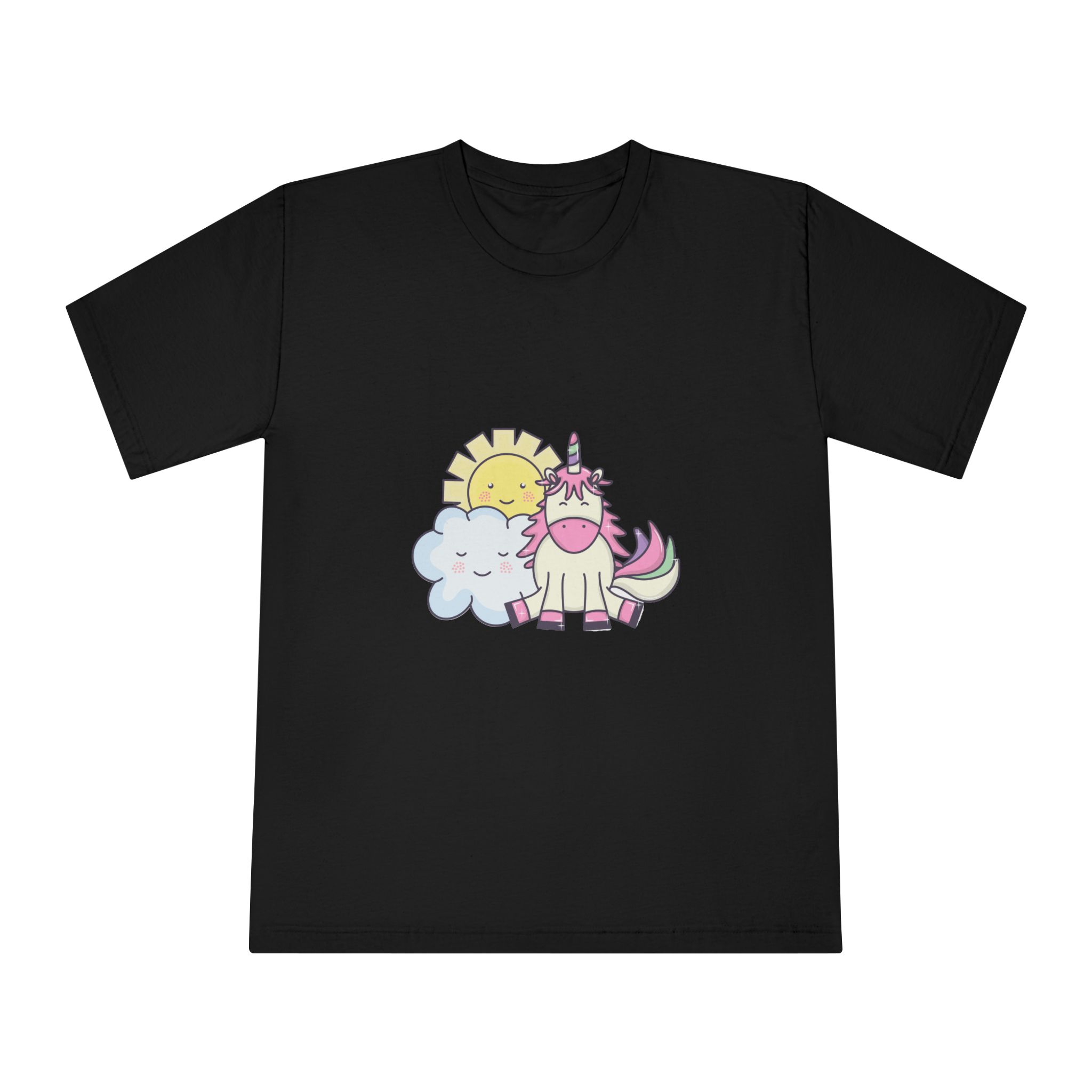 Unicorns 116 Unisex Classic Crewneck T Shirt - Image 5