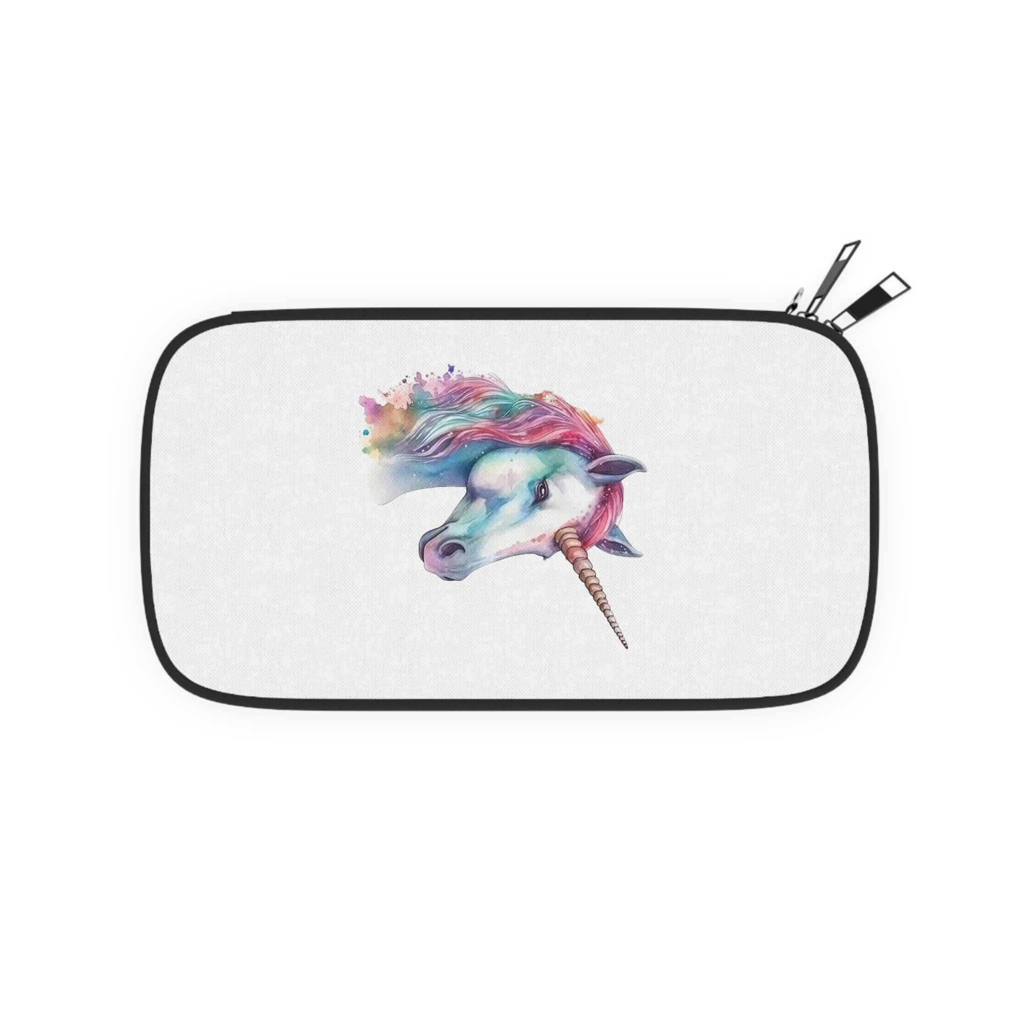 Cute Watercolor Unicorn Illustration Ai Generativexa (1) Passport Wallet