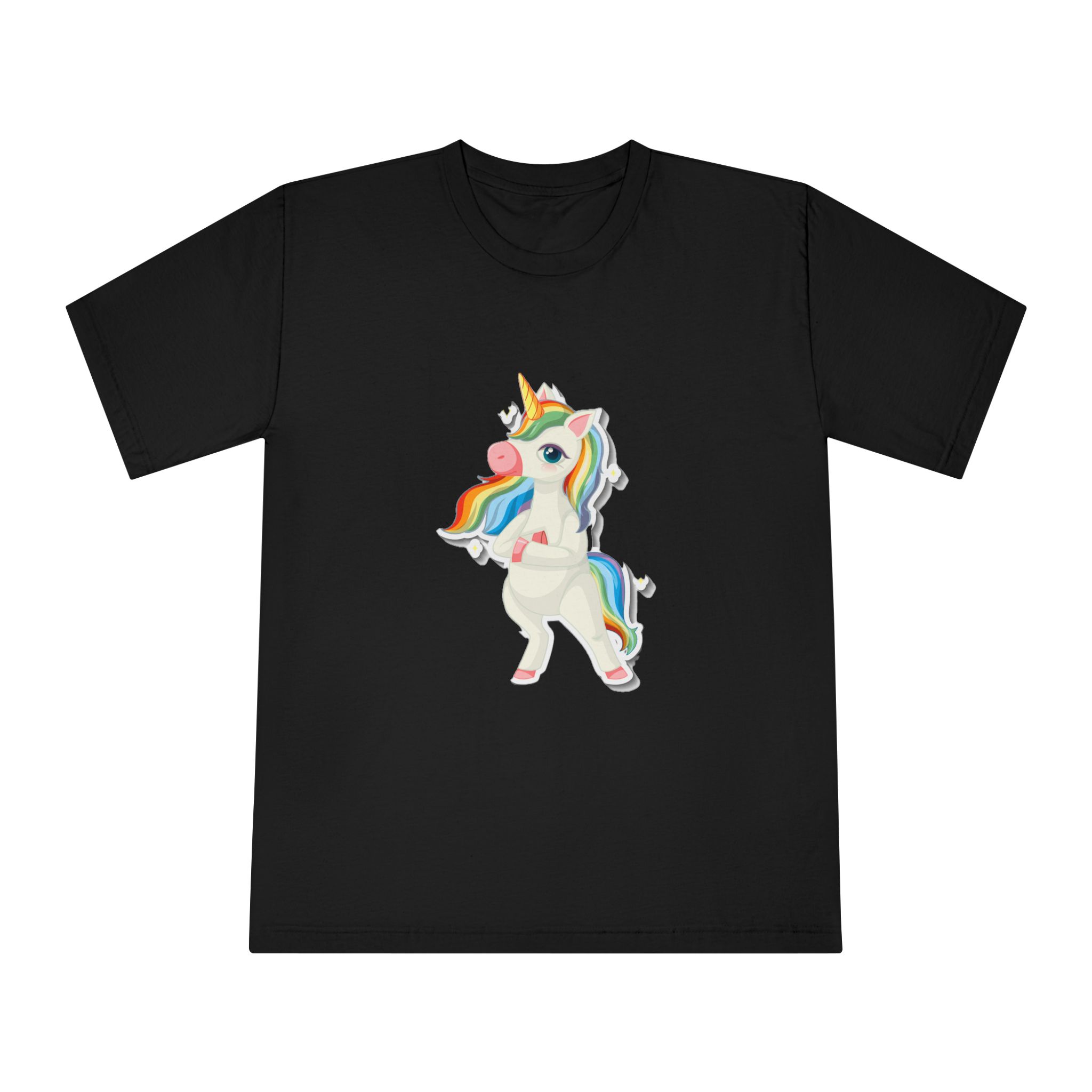 Unicorn V697 Unisex Classic Crewneck T Shirt - Image 5