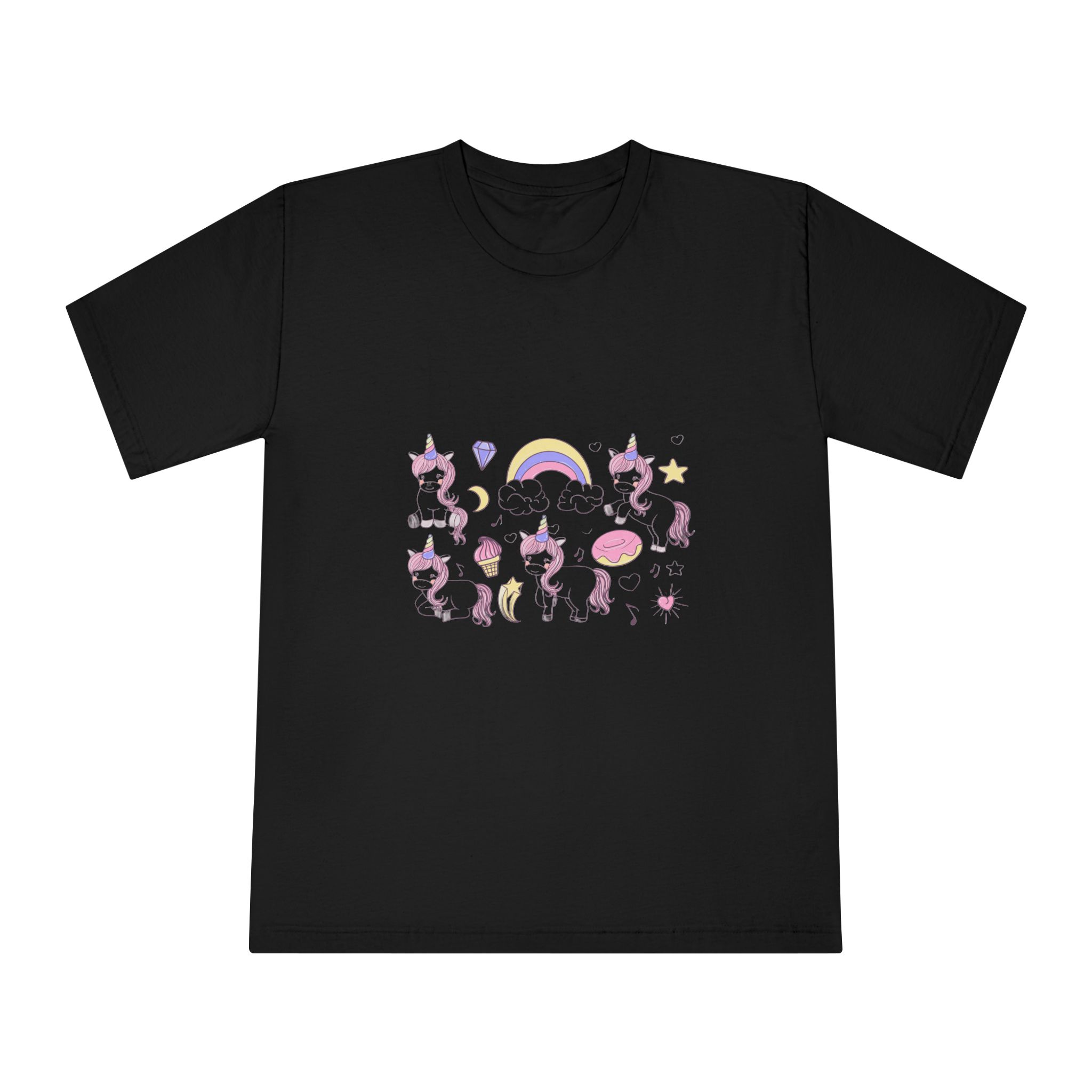 Unicorn V498 Unisex Classic Crewneck T Shirt - Image 5