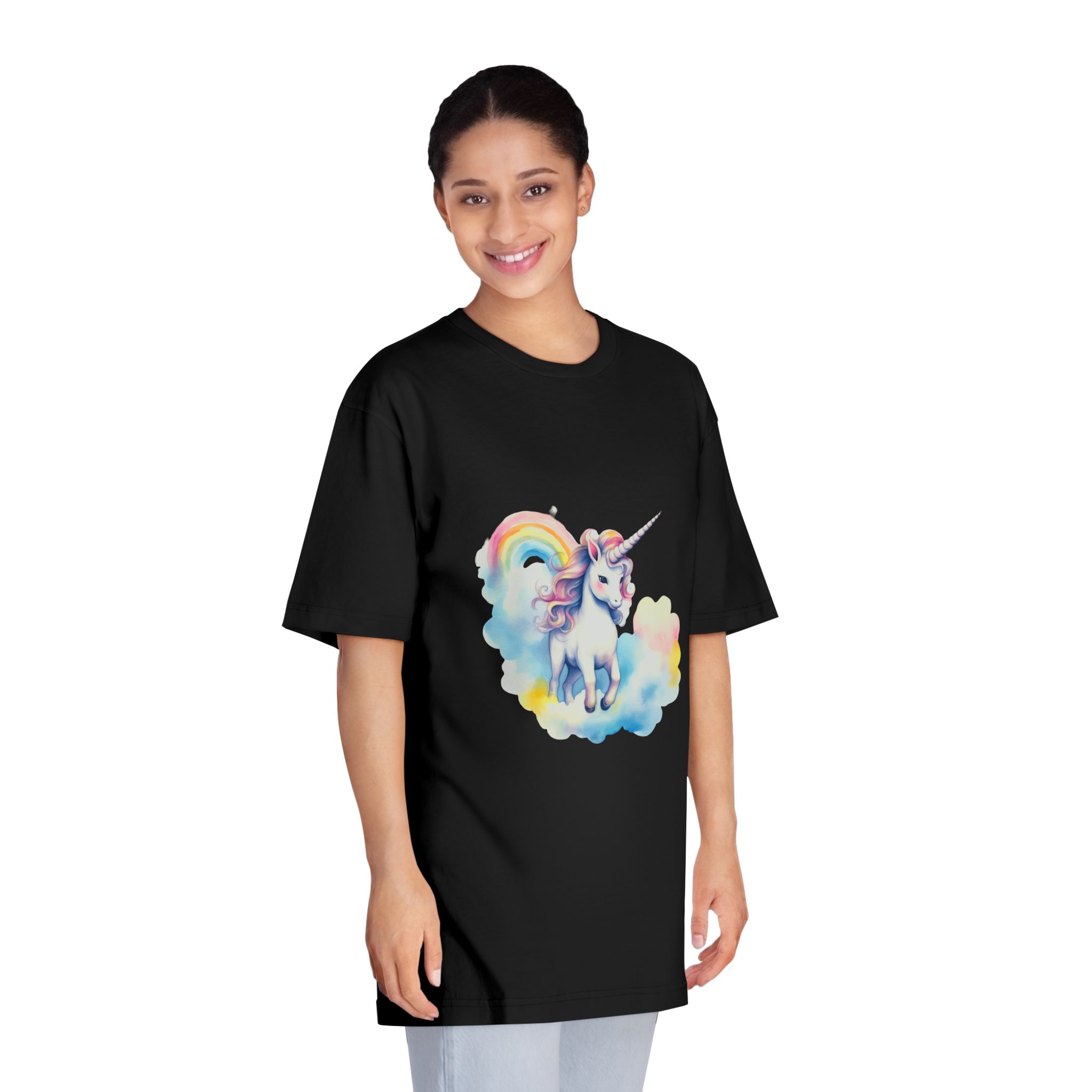 Unicorns 358 Unisex Classic Crewneck T Shirt - Image 7