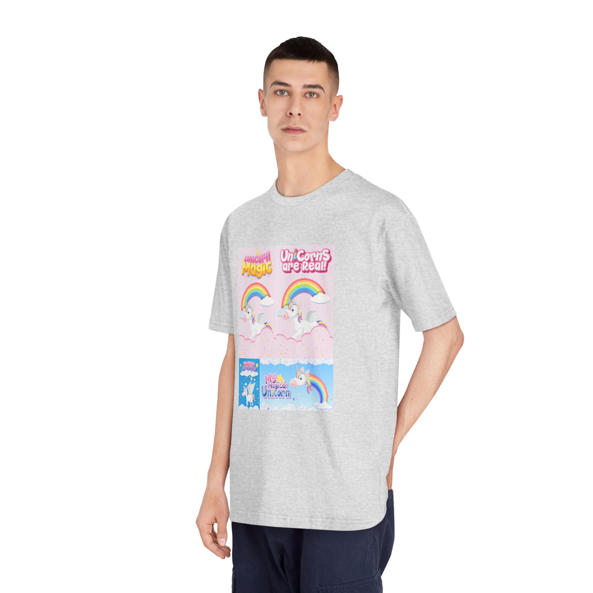 Unicorn V499 Unisex Classic Crewneck T Shirt - Image 16