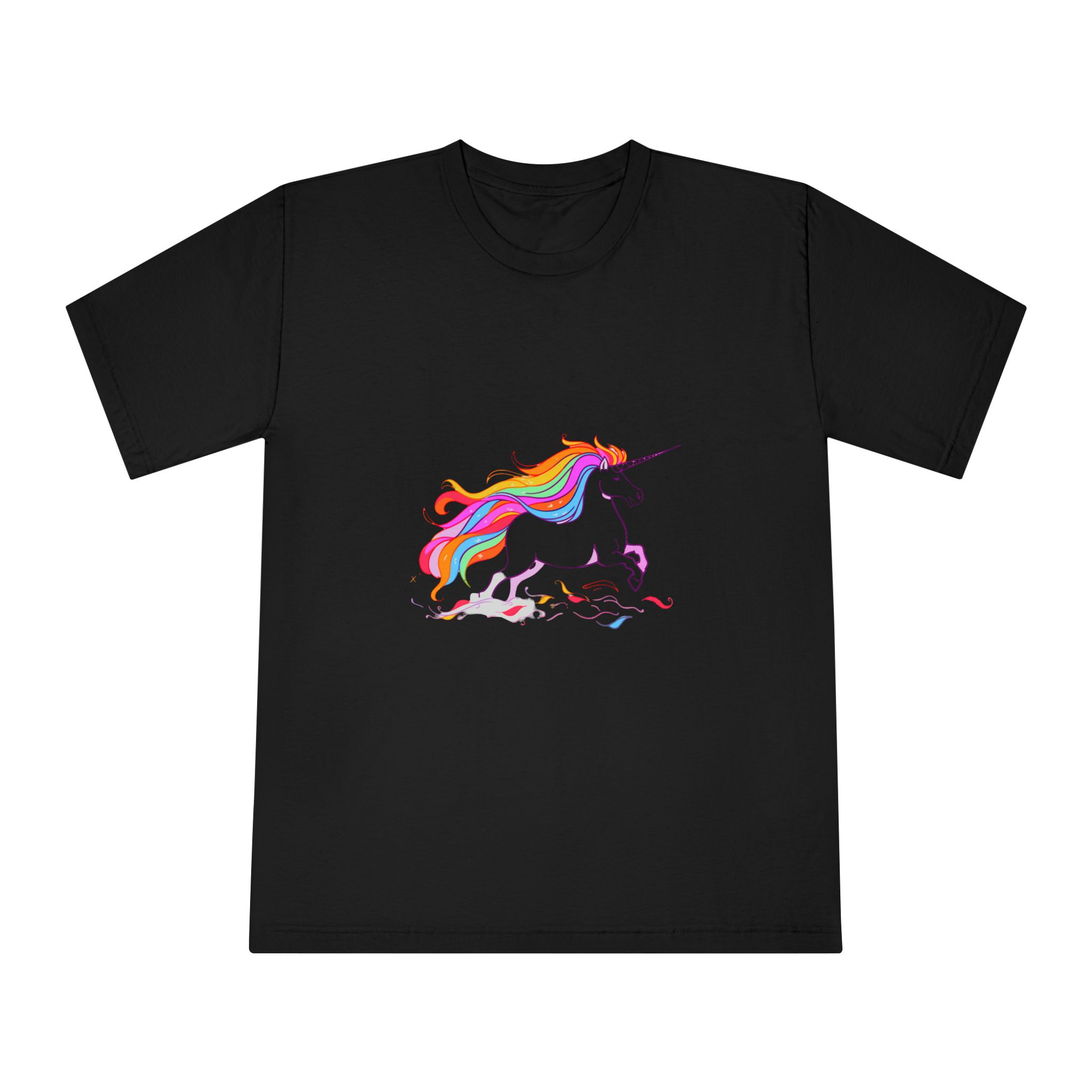 Unicorns 412 Unisex Classic Crewneck T Shirt - Image 5