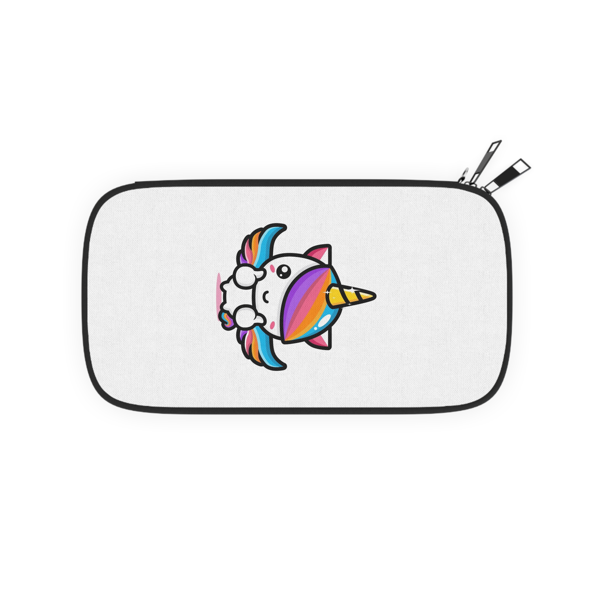 Cute Unicorn Mascot Design Passport Wallet