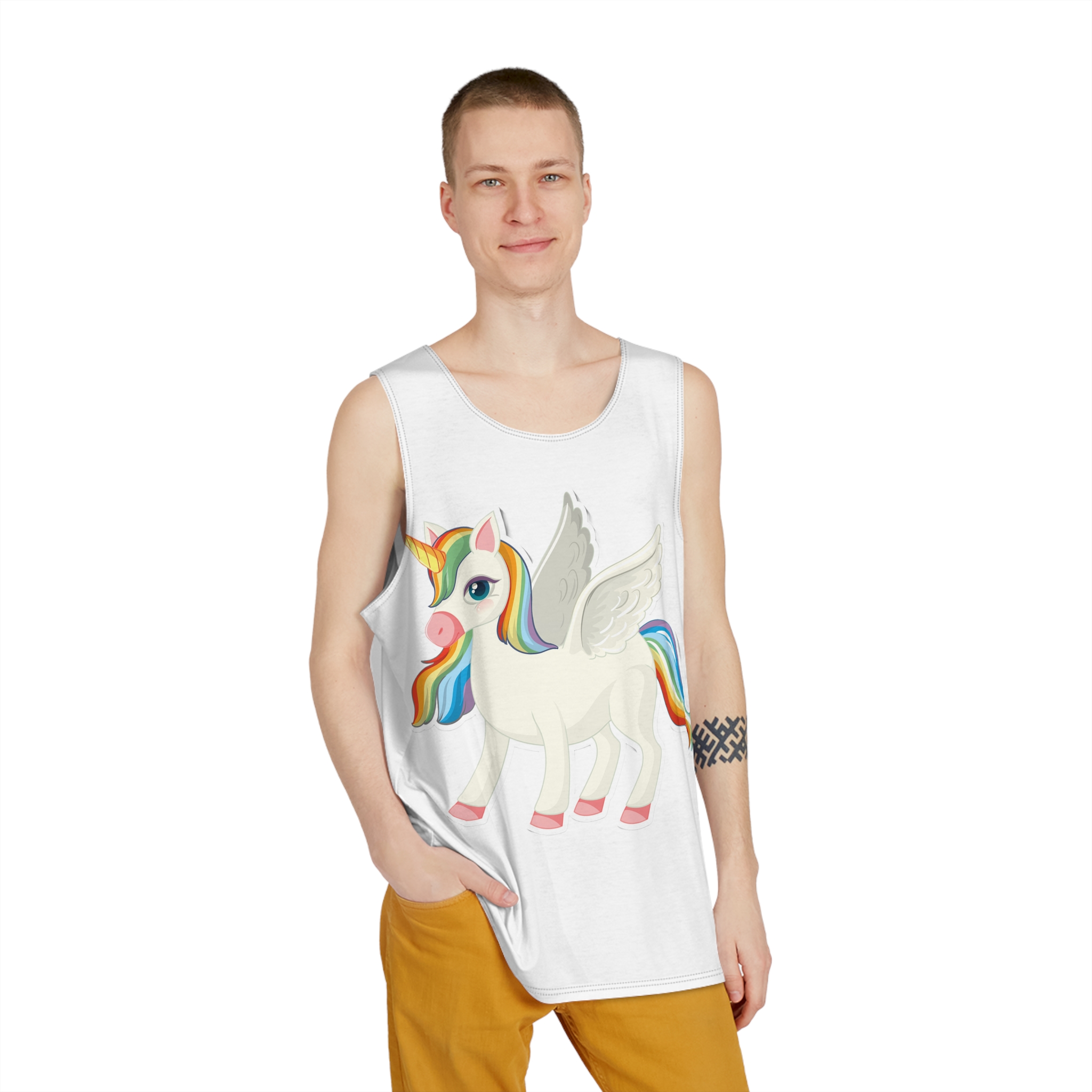 Unicorn V682 Mens Tank Aop - Image 3