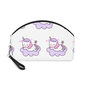 Cute Unicorn Vector Sweet Dream Sky Makeup Bag