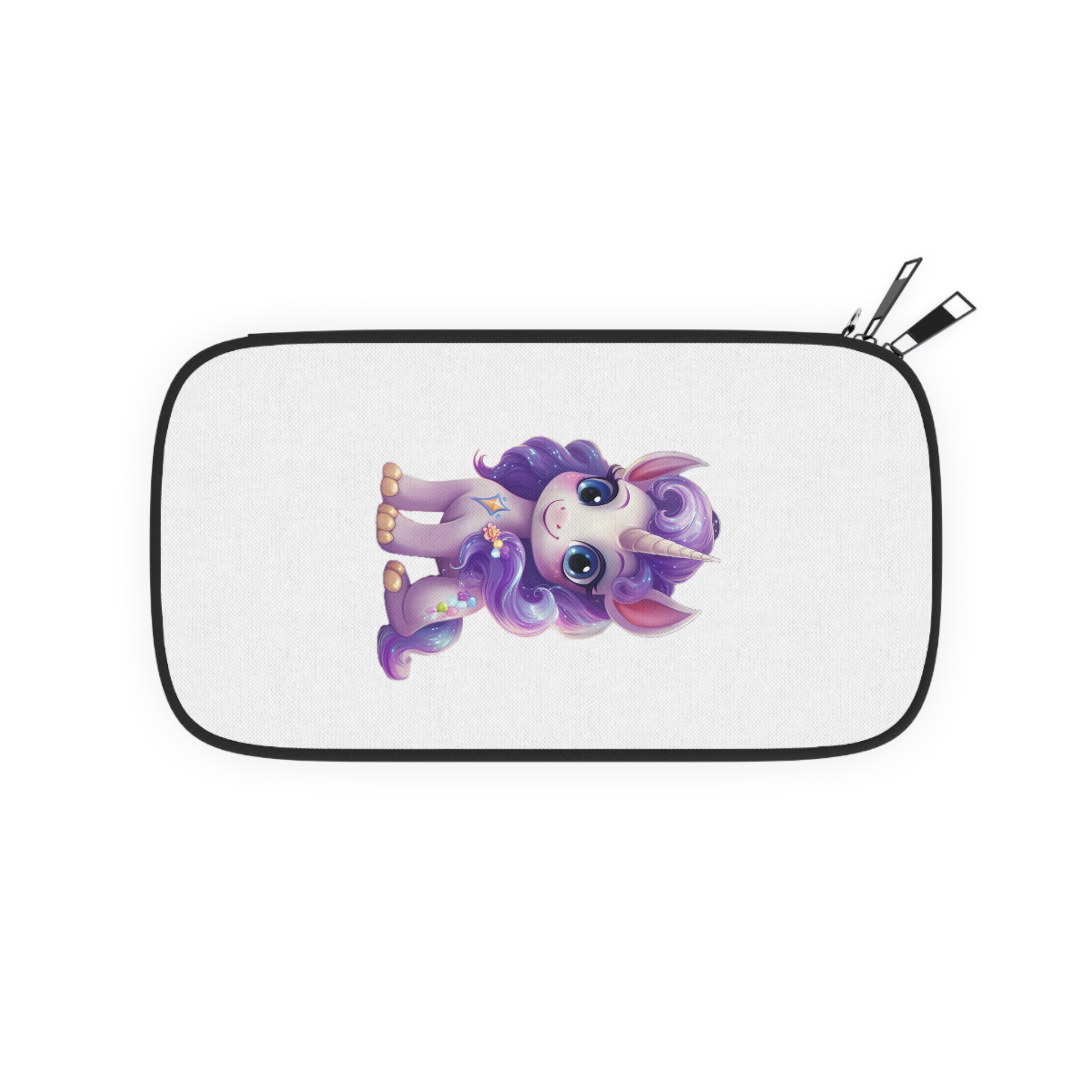 Beautiful Cute Baby Unicorn (8) Passport Wallet