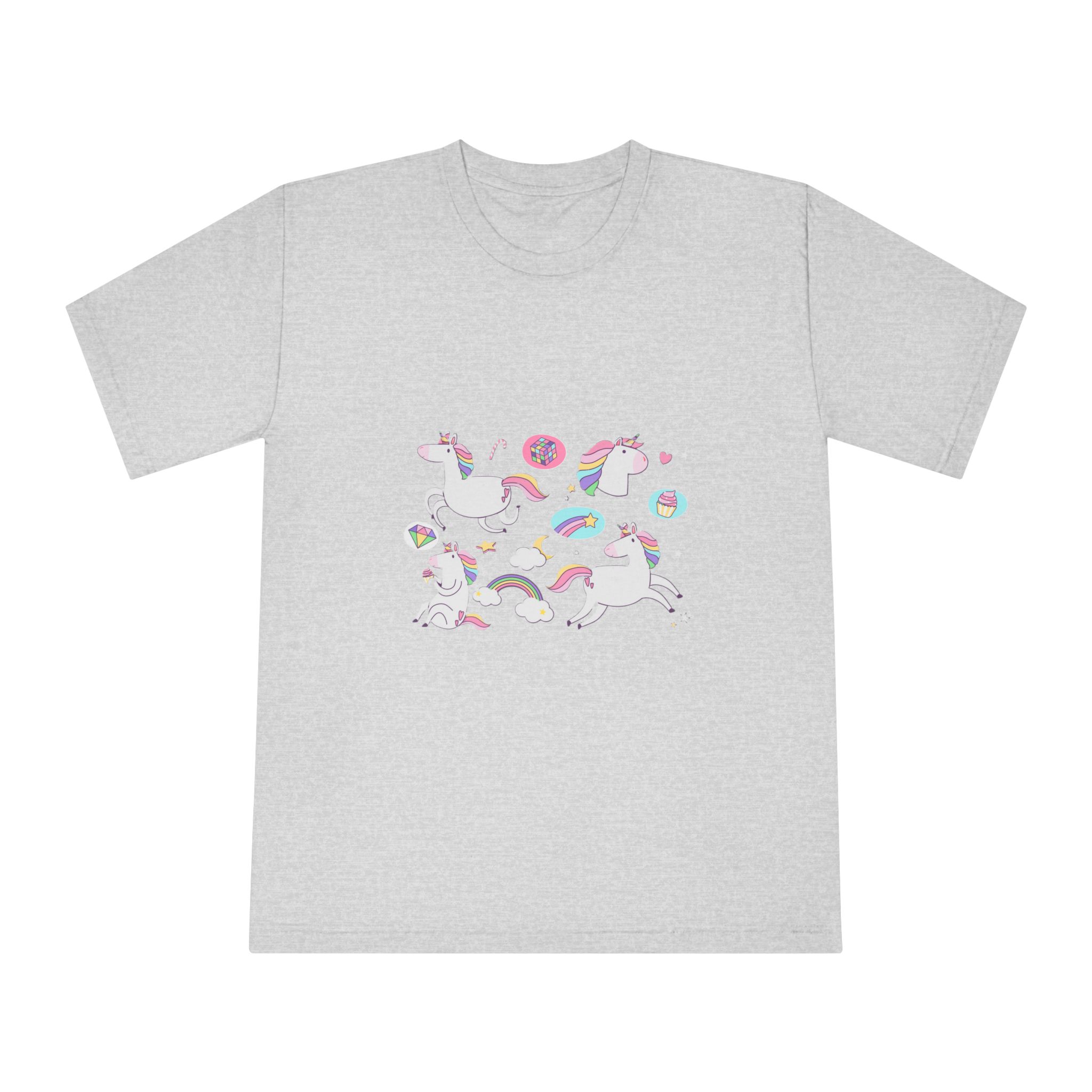 Unicorns 60 Unisex Classic Crewneck T Shirt - Image 13