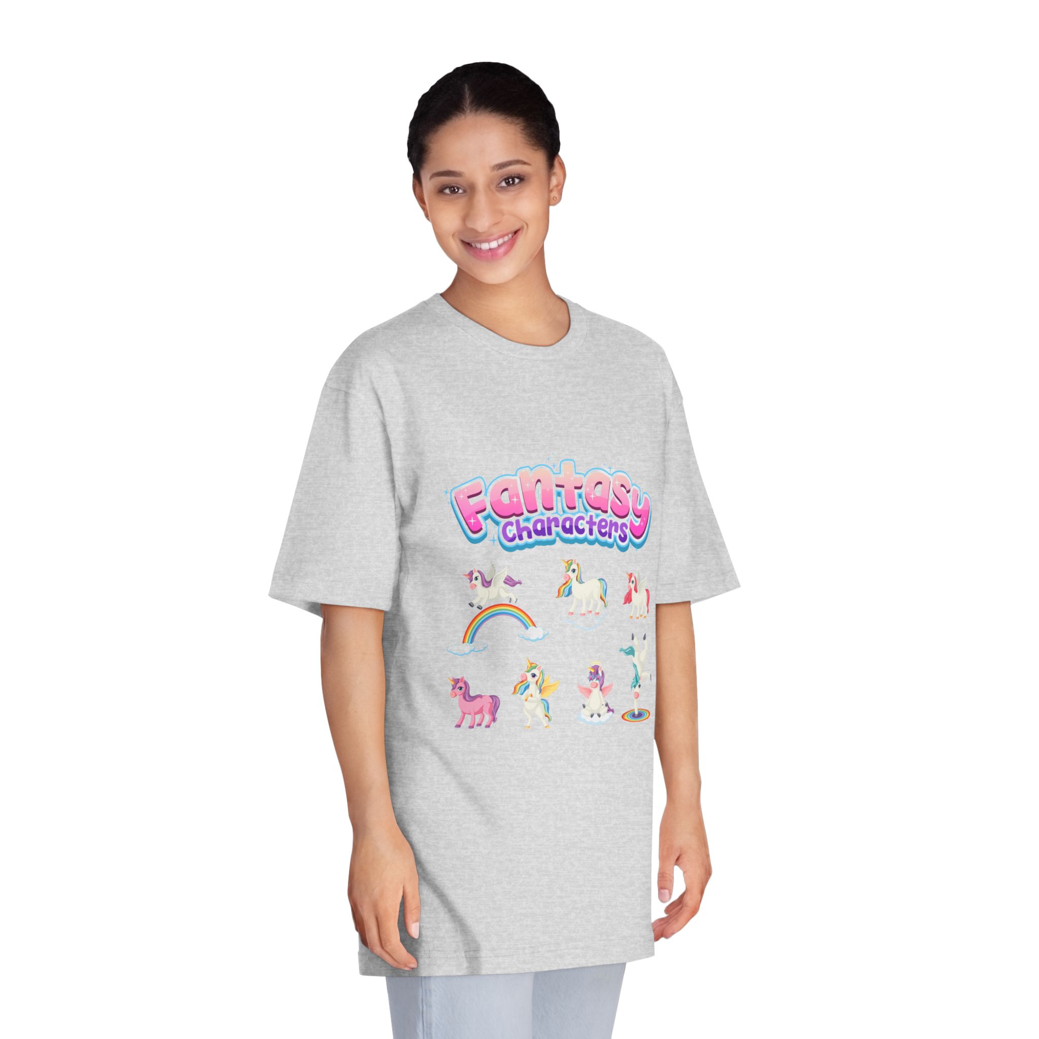 Unicorn V751 Unisex Classic Crewneck T Shirt - Image 15