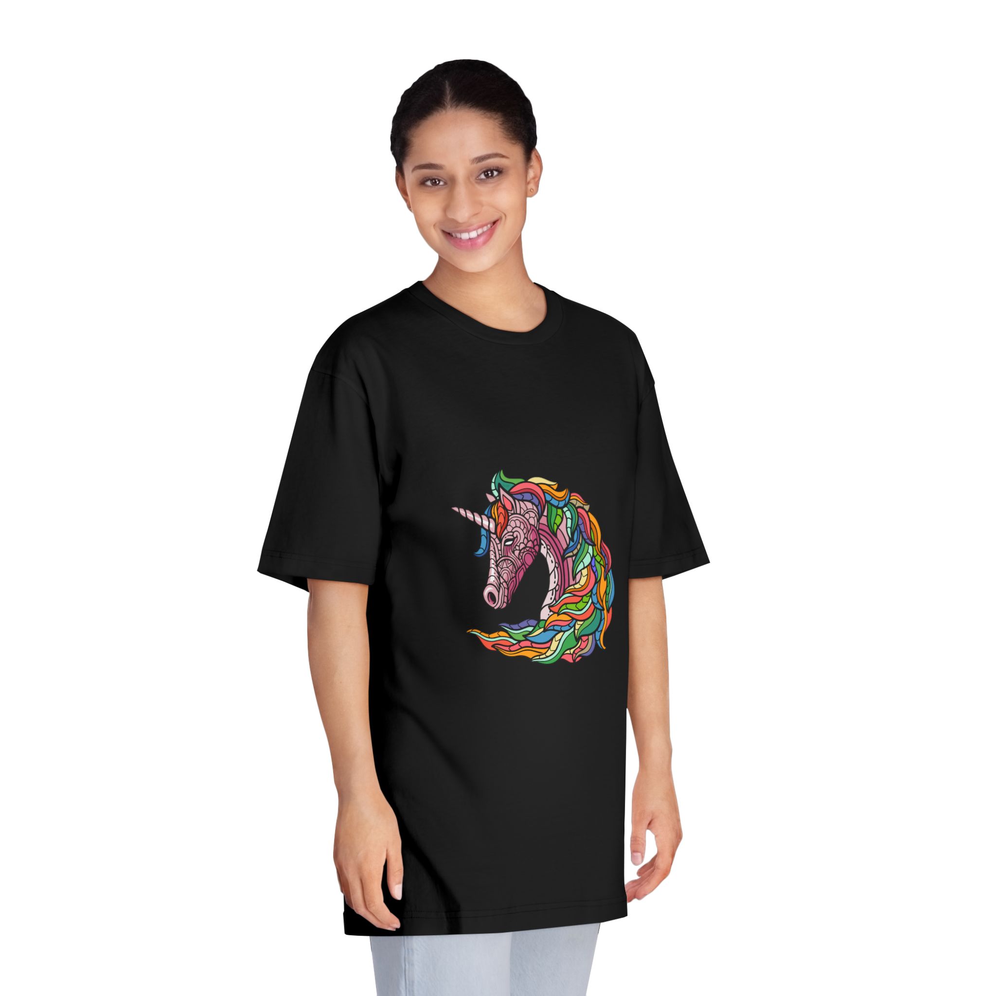 Unicorn V793 Unisex Classic Crewneck T Shirt - Image 7