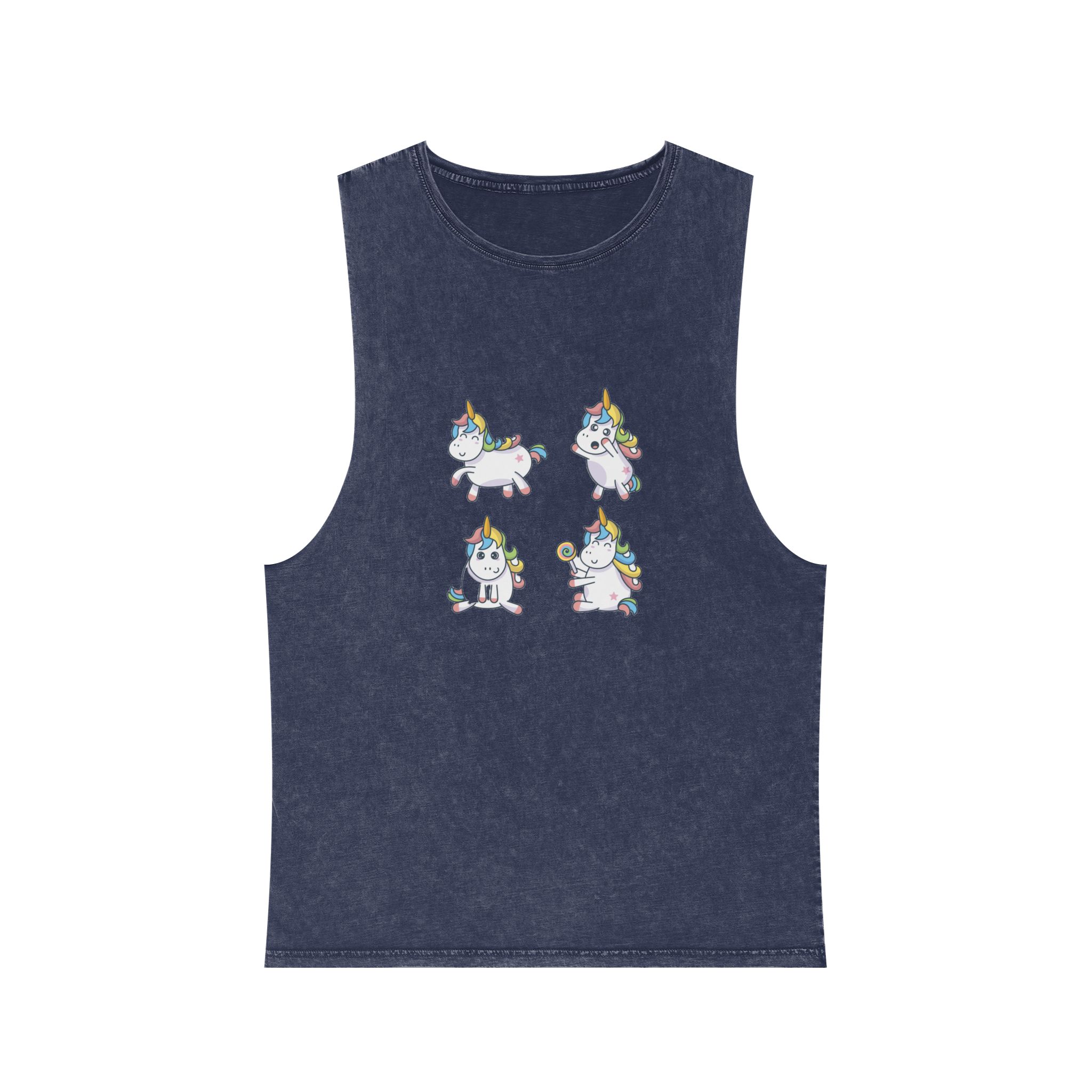 Unicorn V314 Unisex Stonewash Tank Top - Image 13