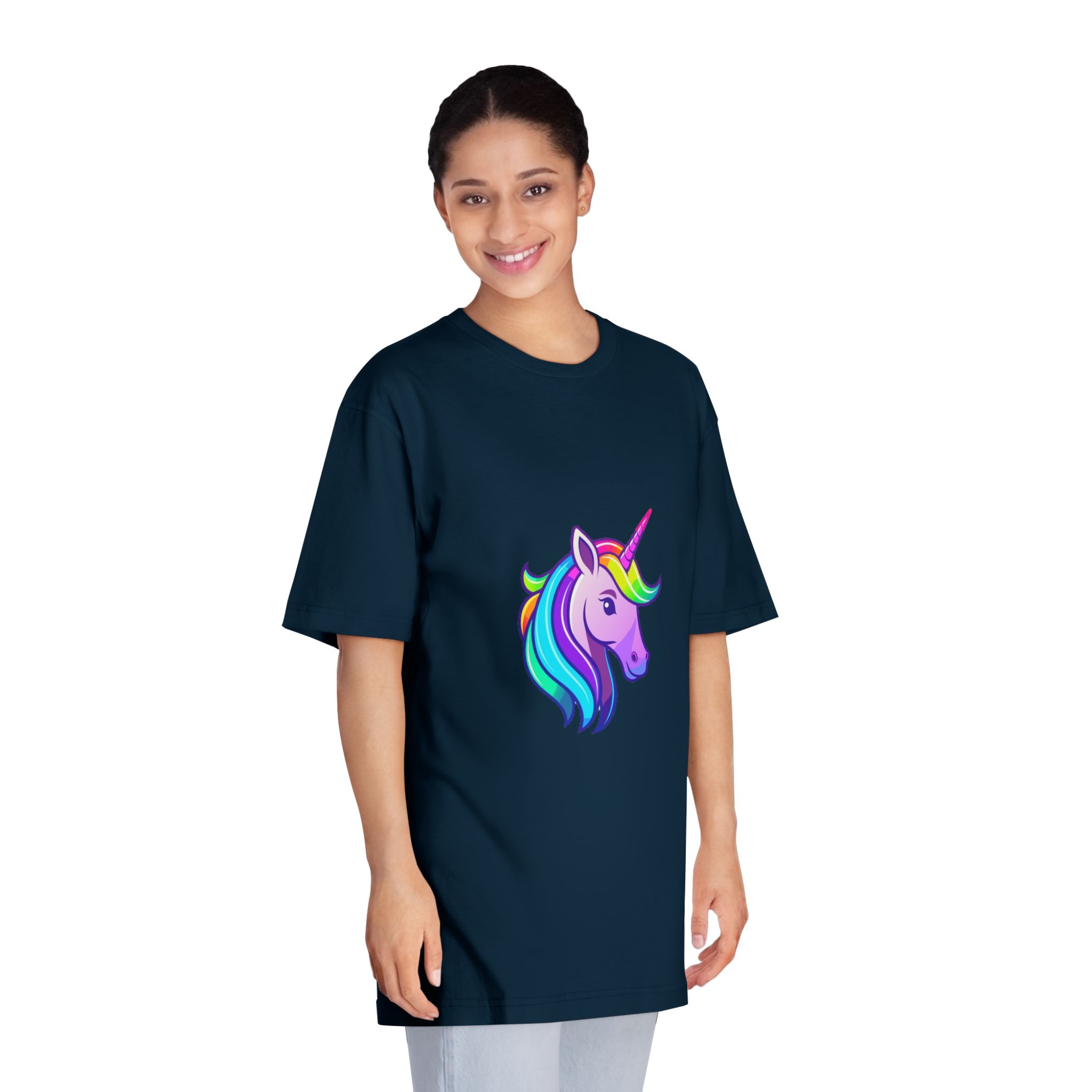 Unicorn 1 Unisex Classic Crewneck T Shirt - Image 19