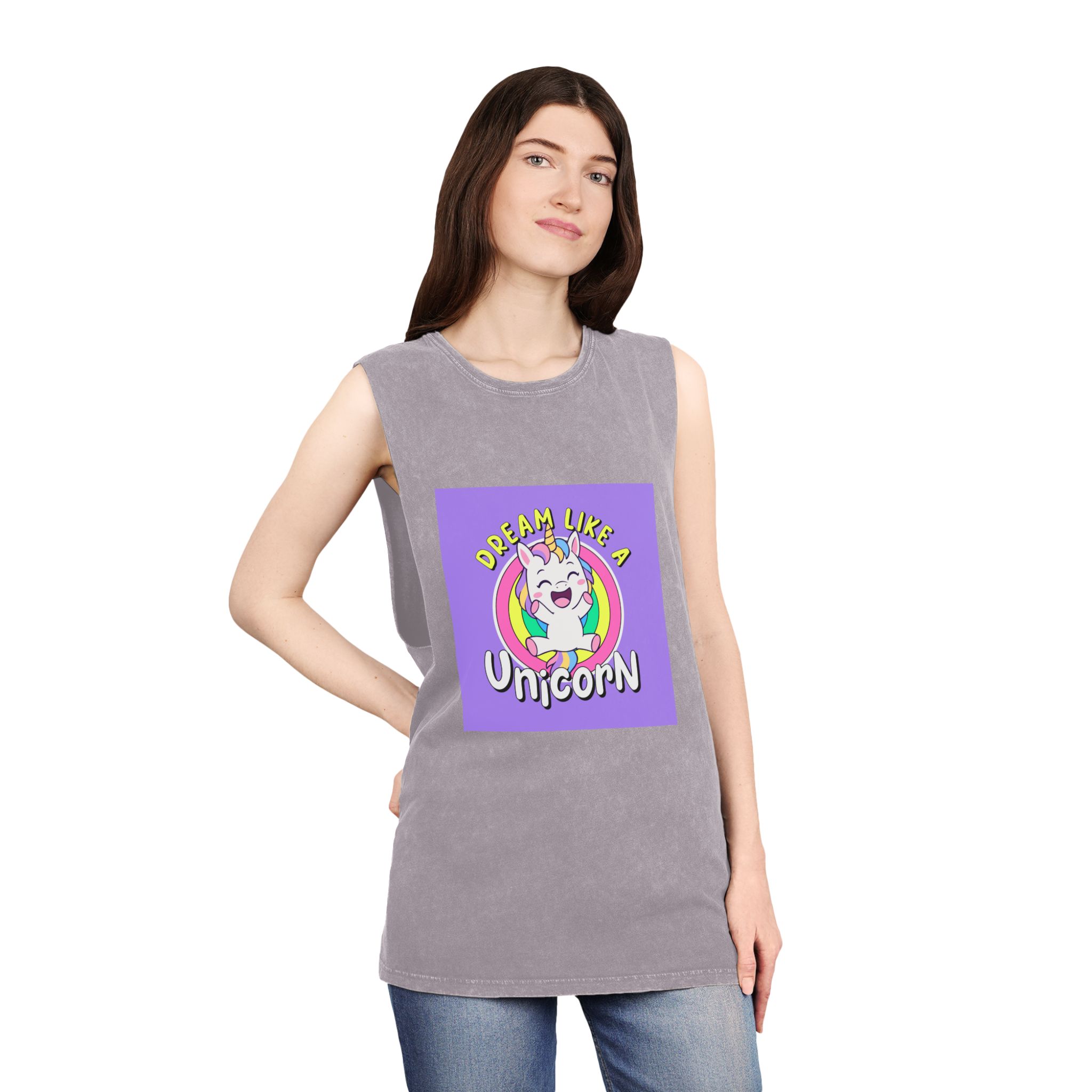 Original Design BDF5C4 Unisex Stonewash Tank Top - Image 20