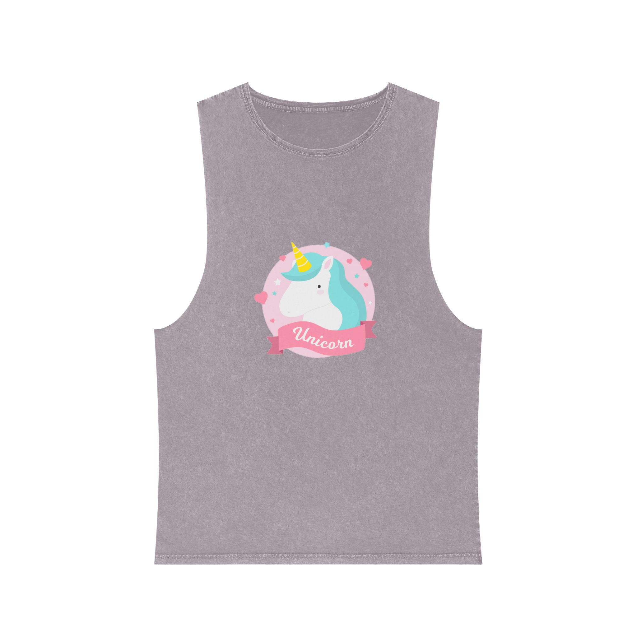 Unicorn V184 Unisex Stonewash Tank Top - Image 17