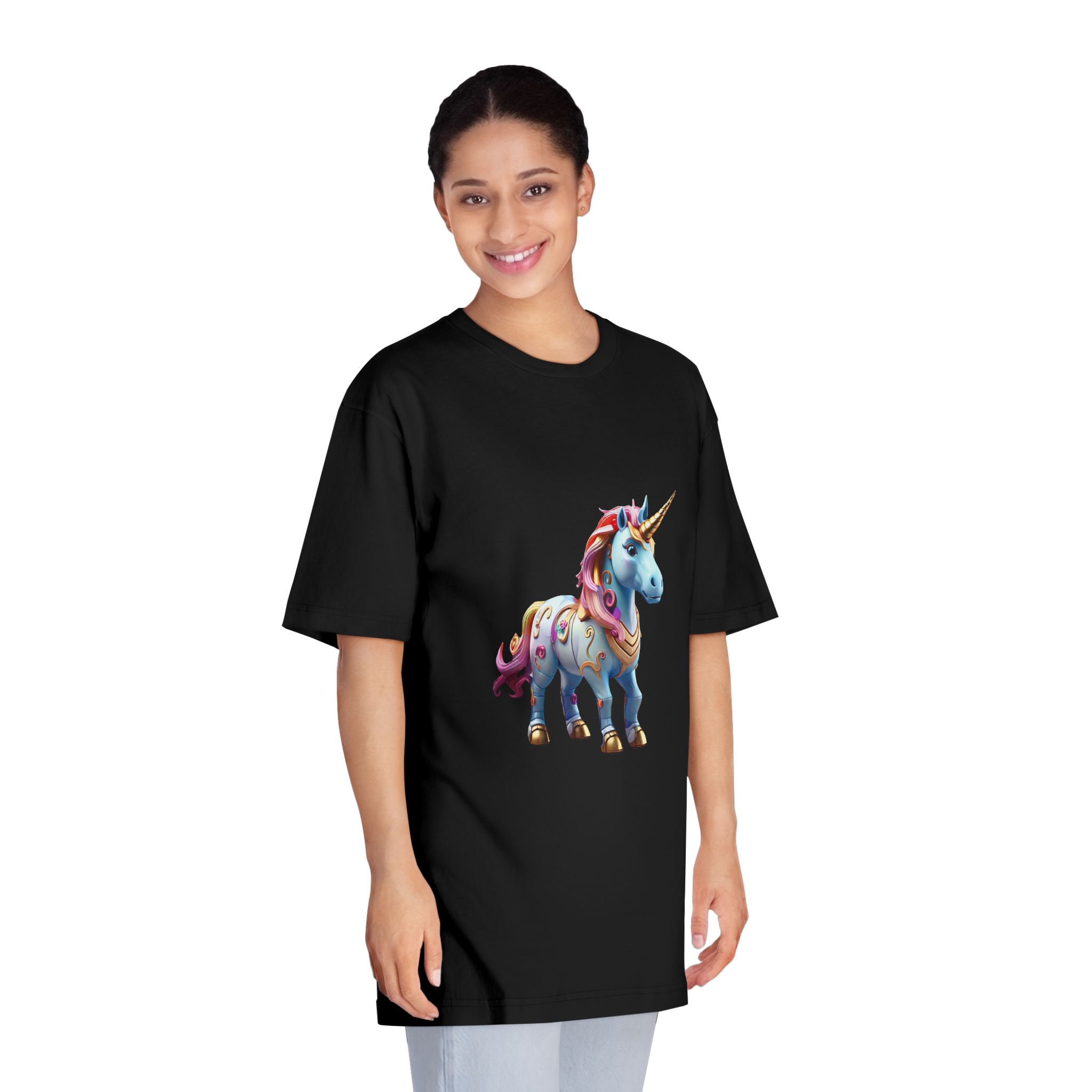 Unicorns 279 Unisex Classic Crewneck T Shirt - Image 7