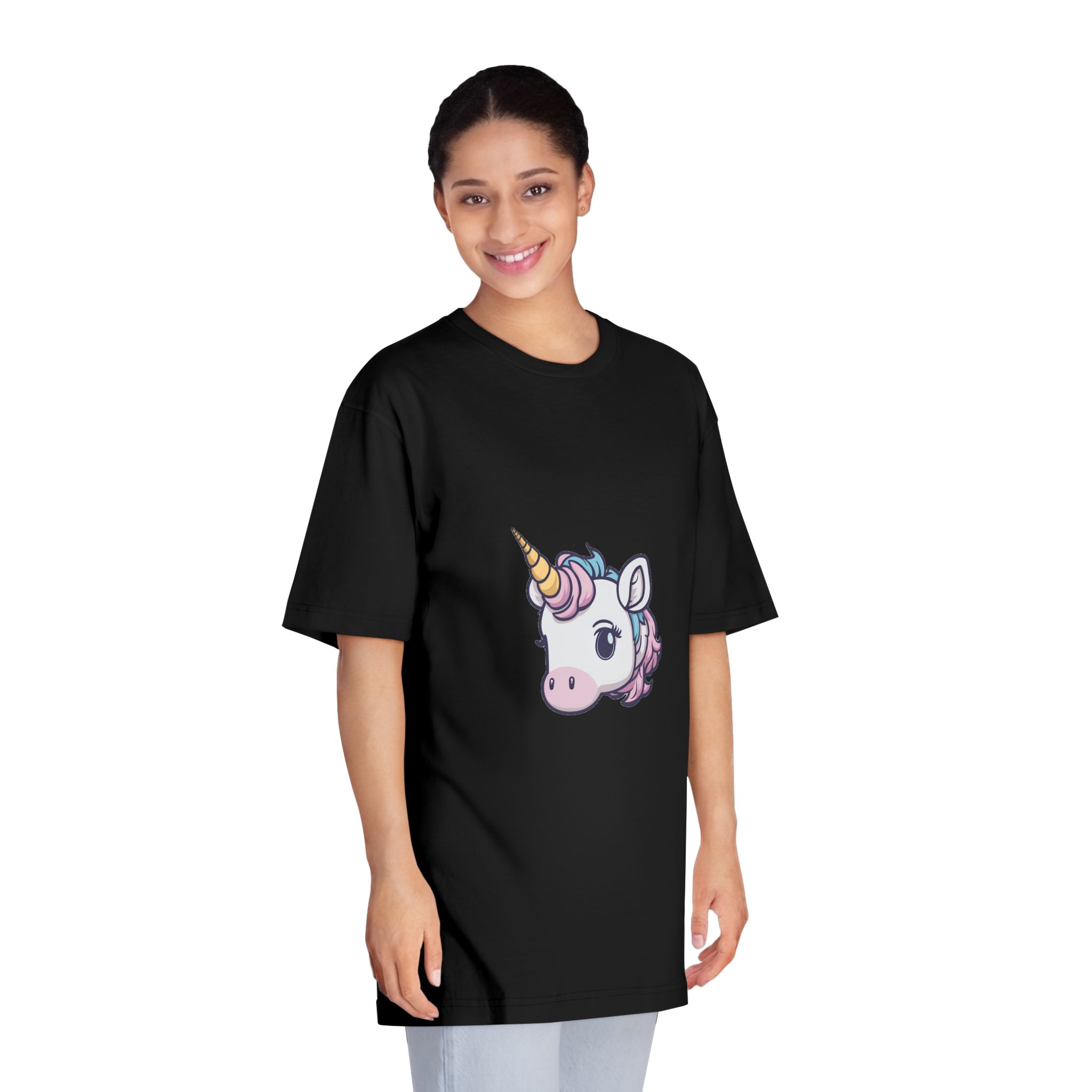 Unicorn V919 Unisex Classic Crewneck T Shirt - Image 7
