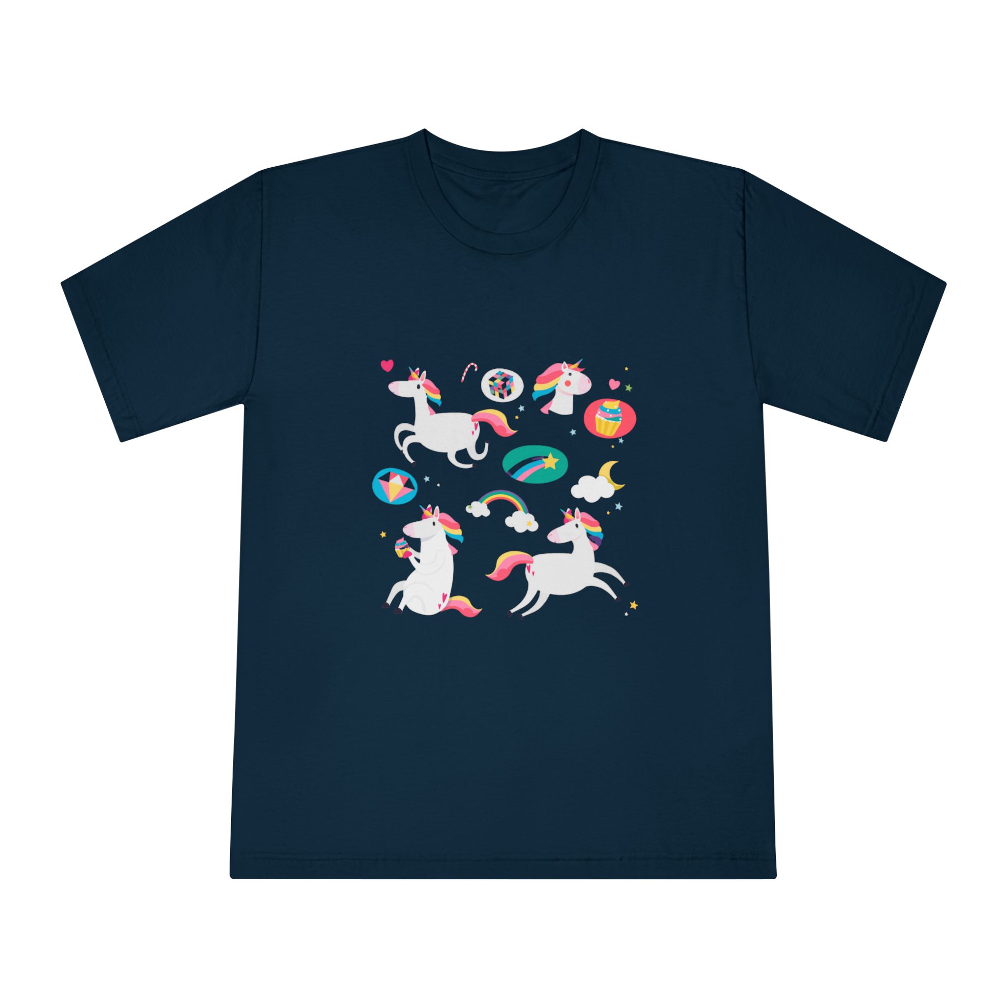 Unicorns 51 Unisex Classic Crewneck T Shirt - Image 17