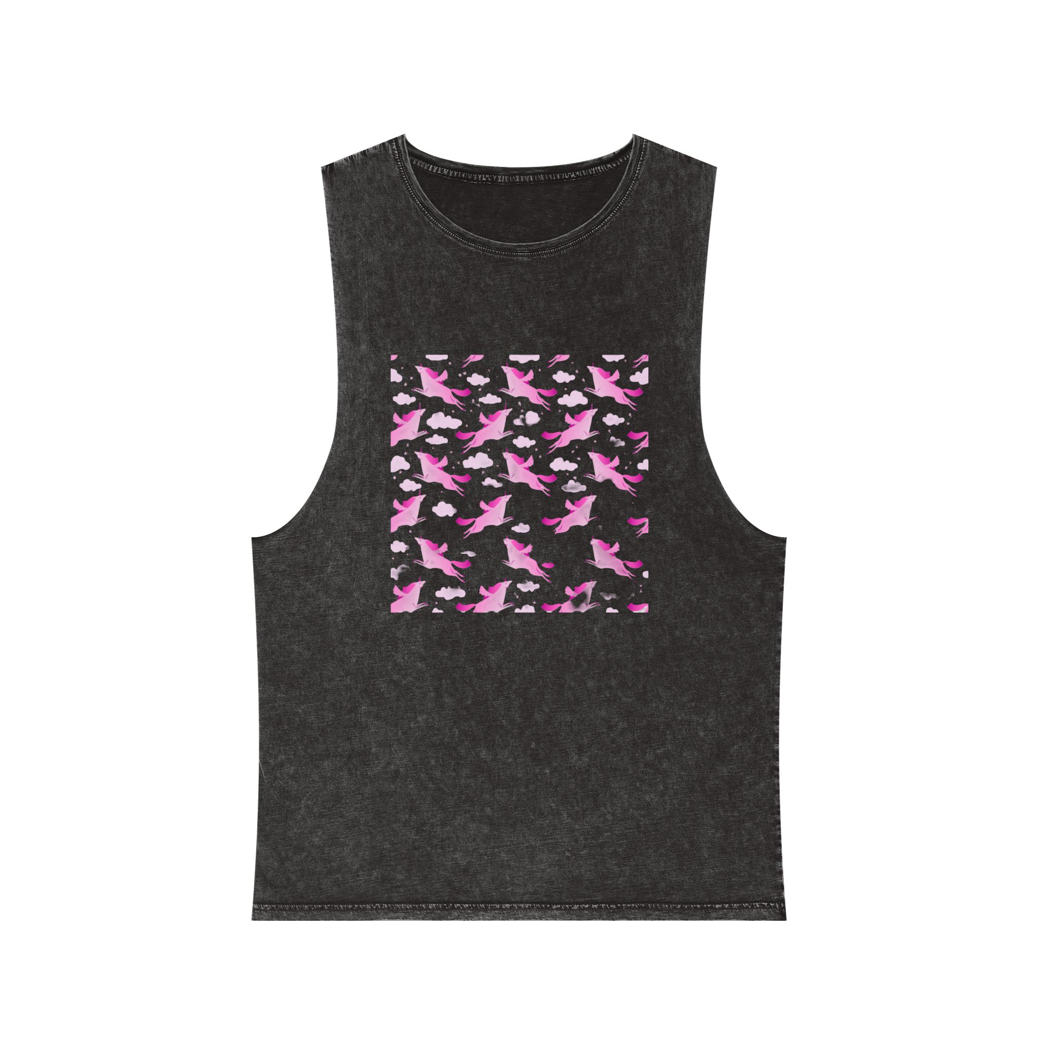 Unicorn V512 Unisex Stonewash Tank Top