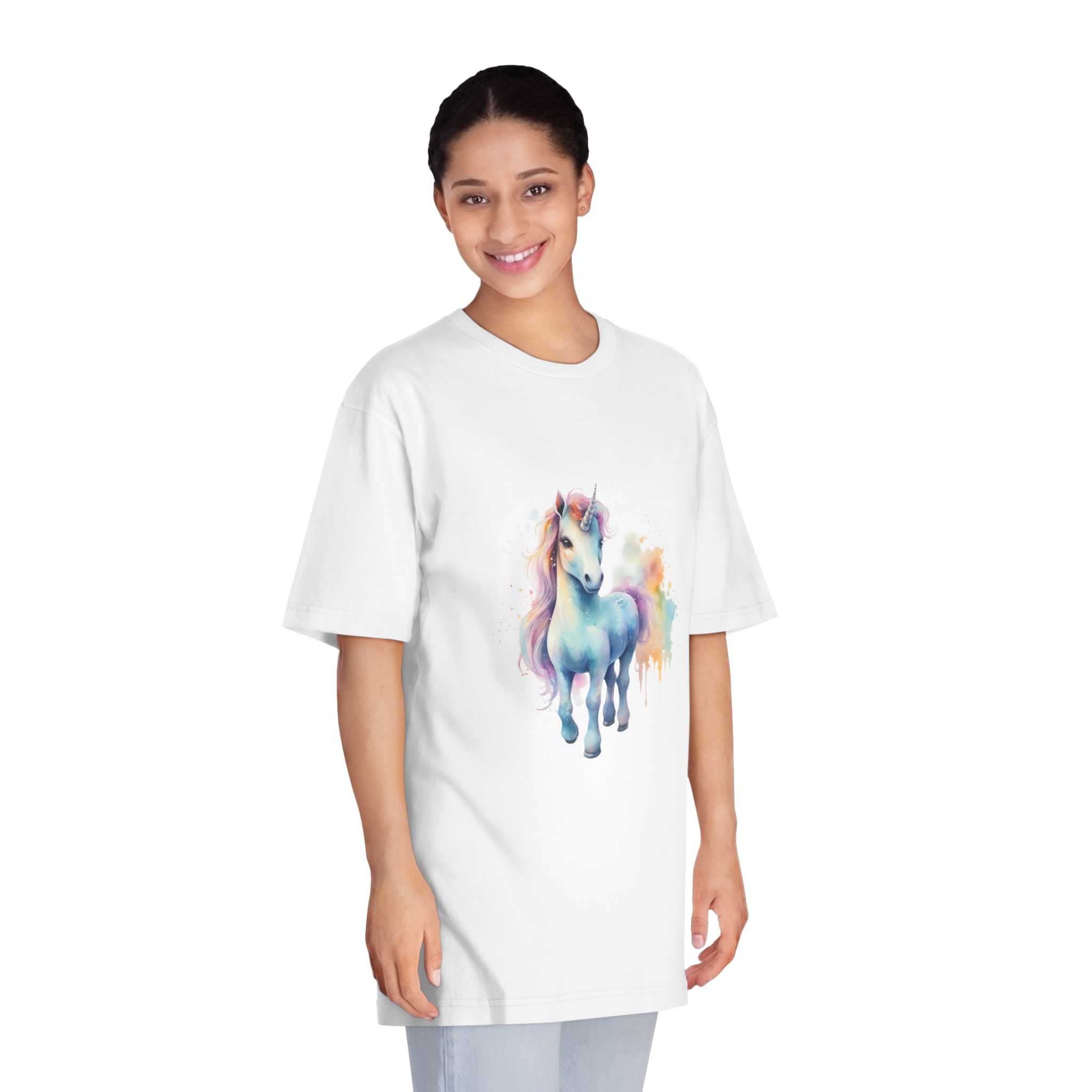 Unicorns 220 Unisex Classic Crewneck T Shirt - Image 3