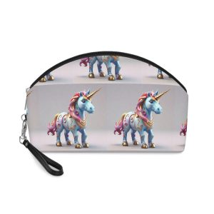 Animated Unicorn Children Generated By Ai (1) Makeup Bag