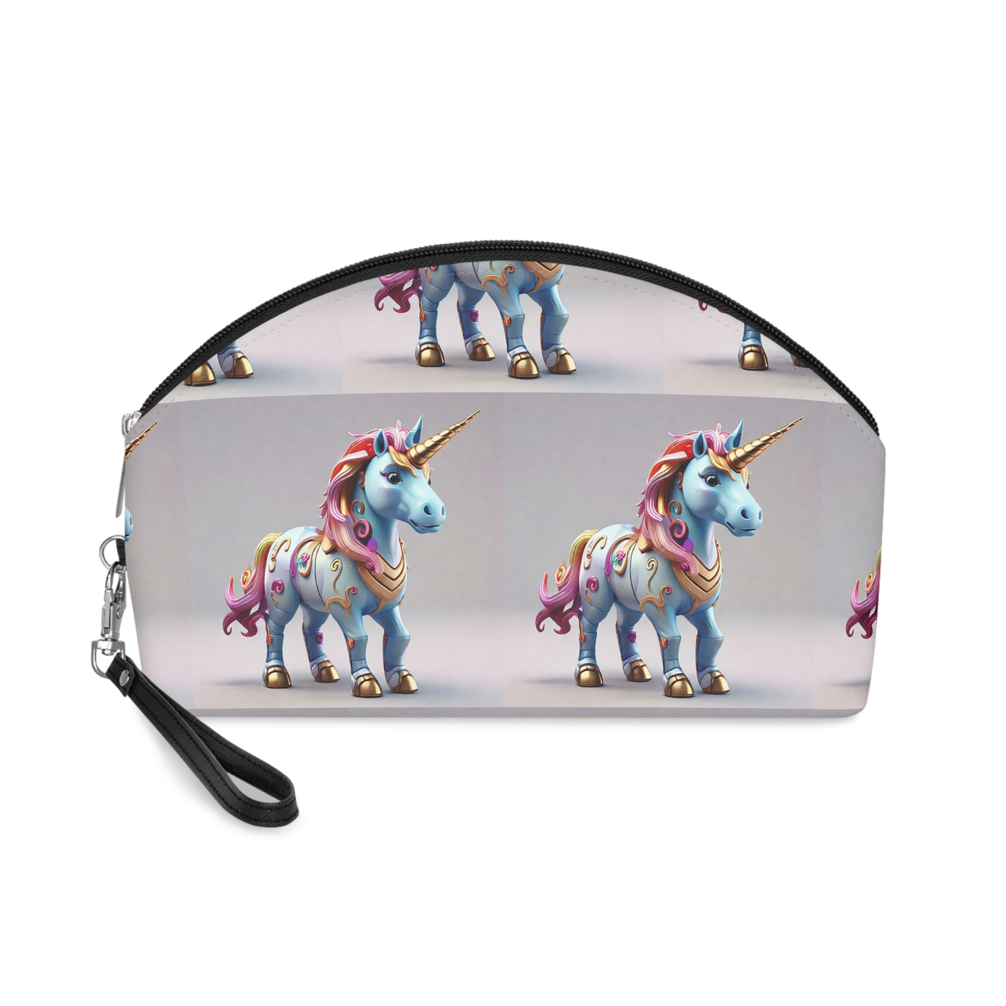 Animated Unicorn Children Generated By Ai (1) Makeup Bag