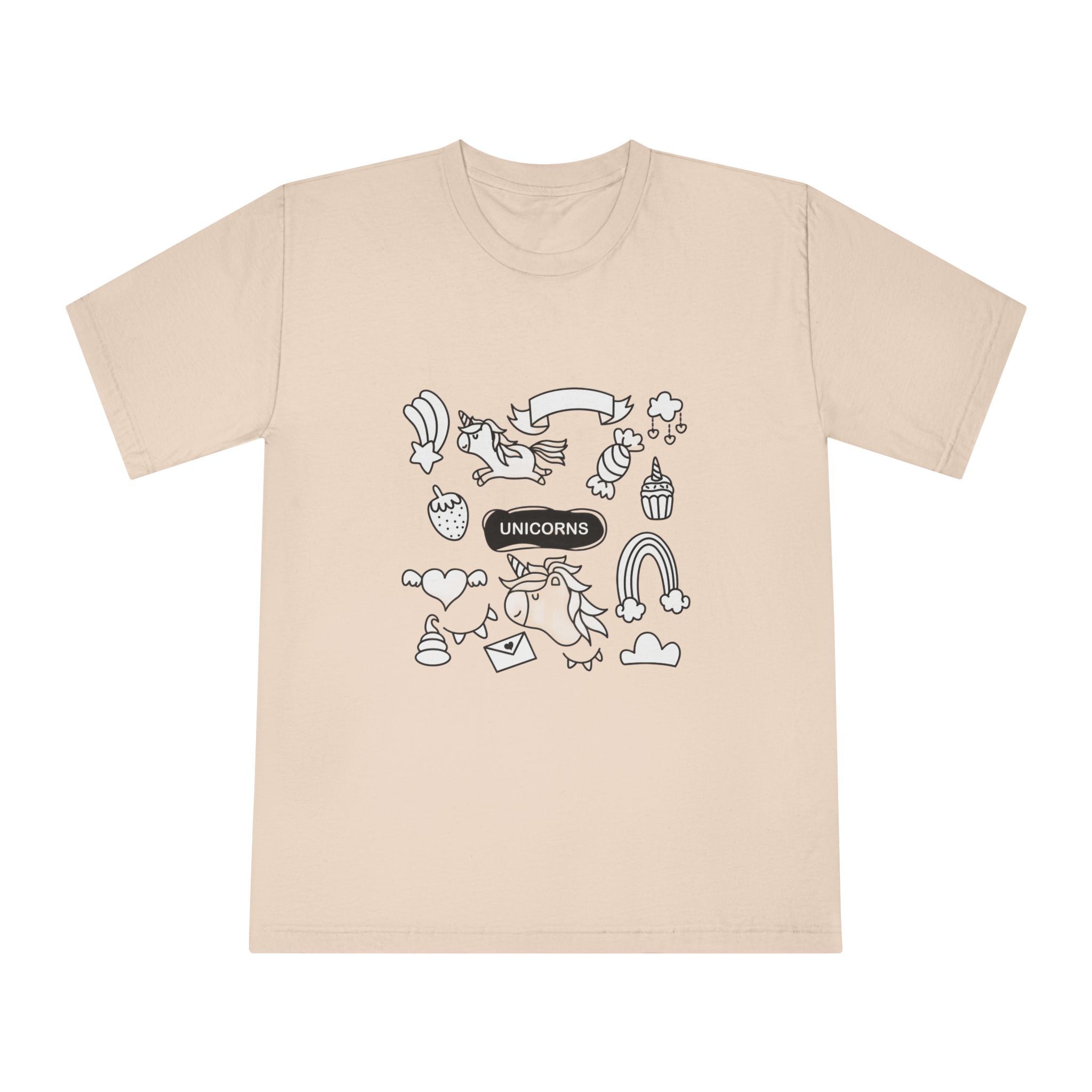 Unicorn V837 Unisex Classic Crewneck T Shirt - Image 9