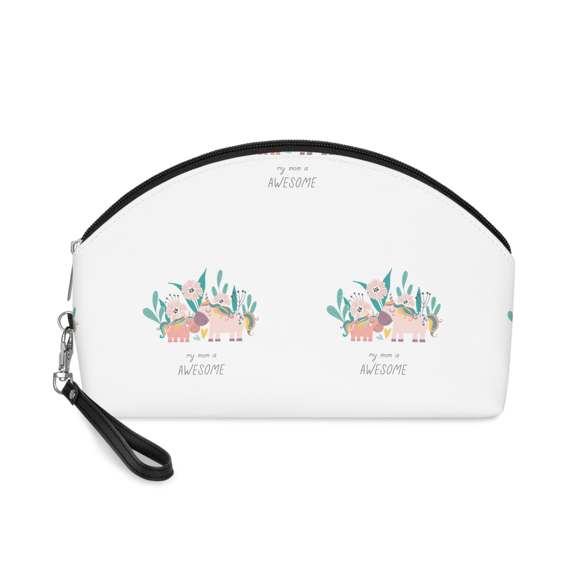 Unicorns Card Makeup Bag