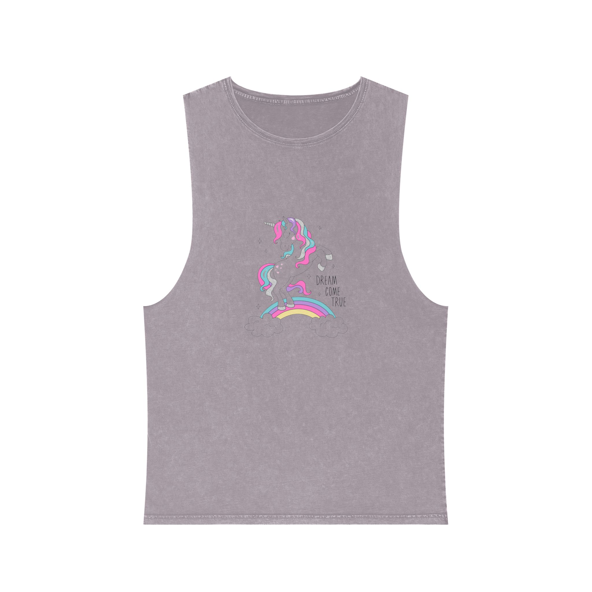 Dream Come True Copia 2 Unisex Stonewash Tank Top - Image 17