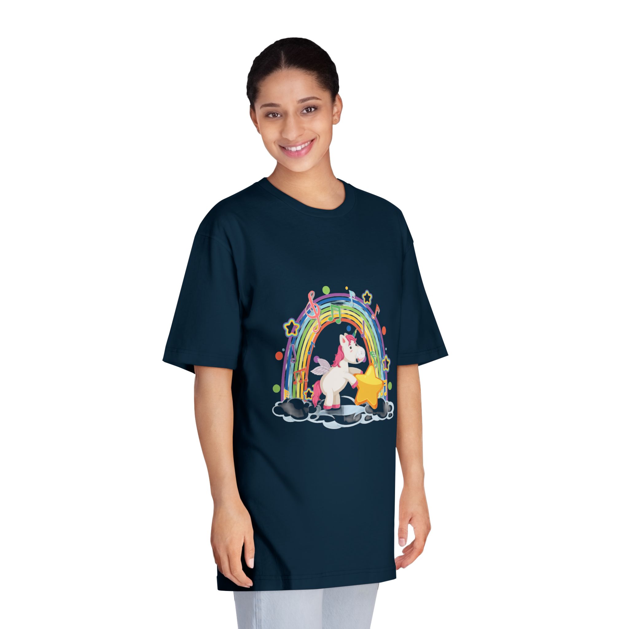 Unicorn V641 Unisex Classic Crewneck T Shirt - Image 19