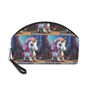 Animated Unicorn Children Generated By Ai (14) Makeup Bag