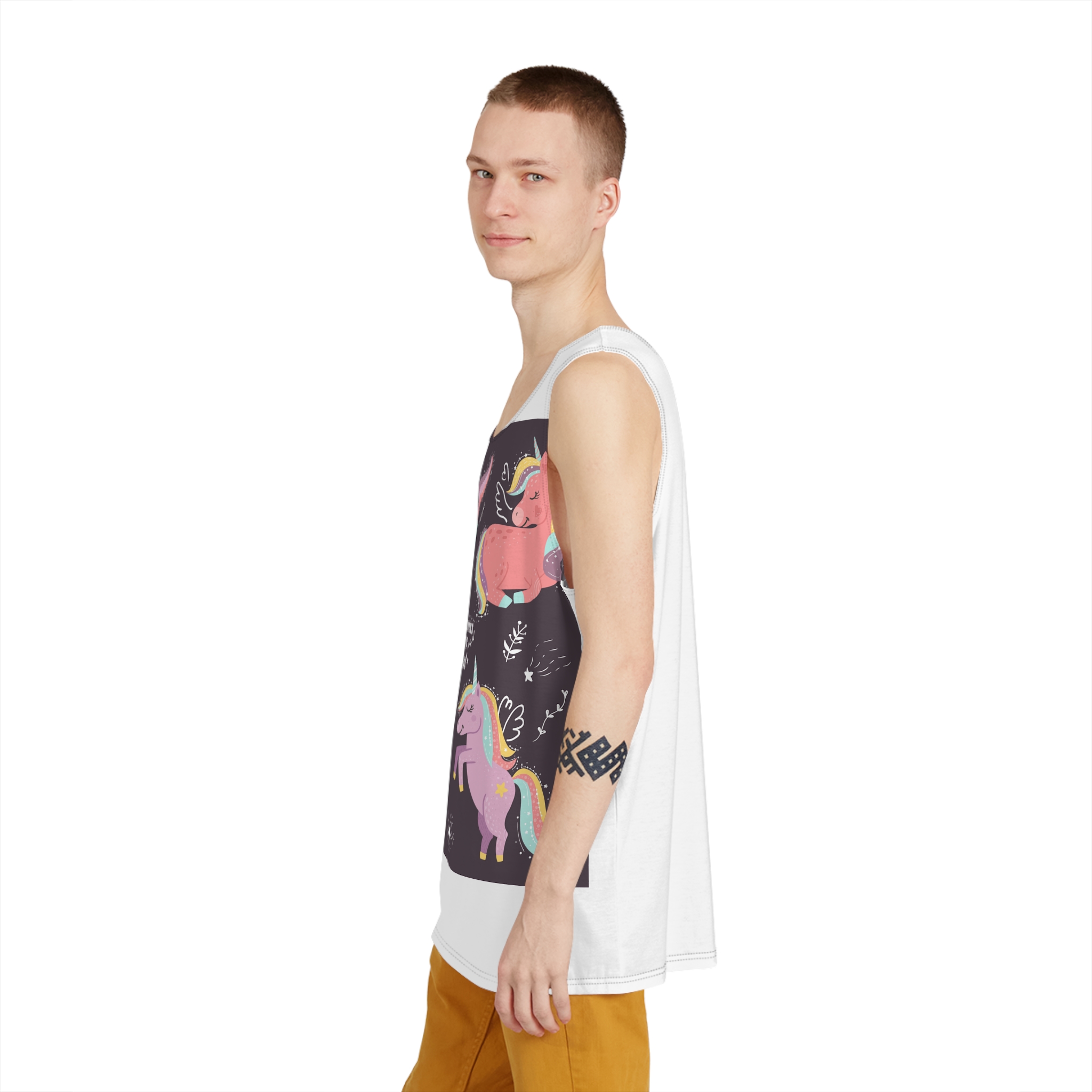 Unicorn V151 Mens Tank Aop
