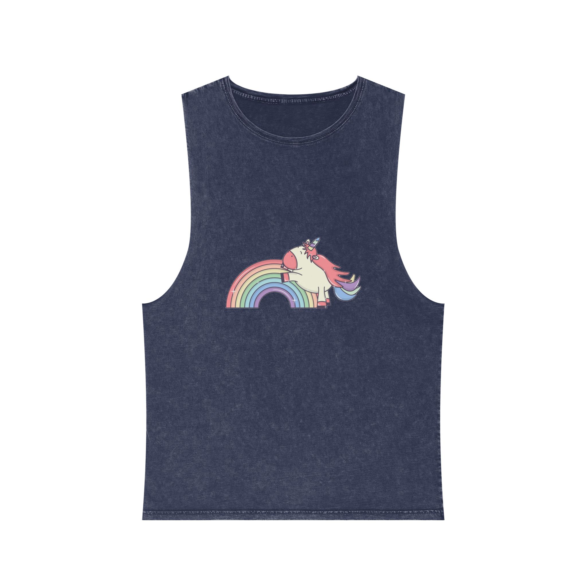 Unicorn V338 Unisex Stonewash Tank Top - Image 13