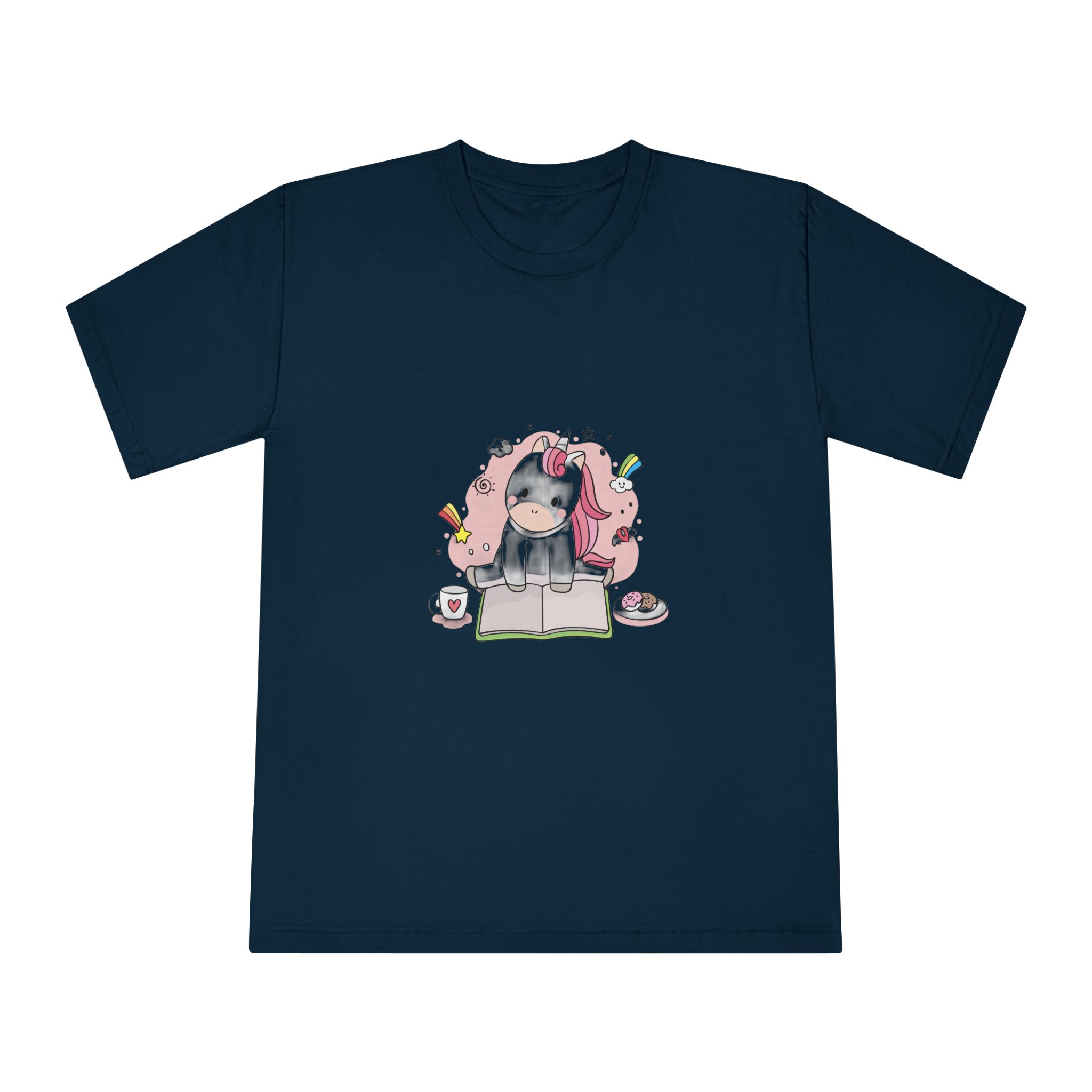 Cute Unicorn Unisex Classic Crewneck T Shirt - Image 17