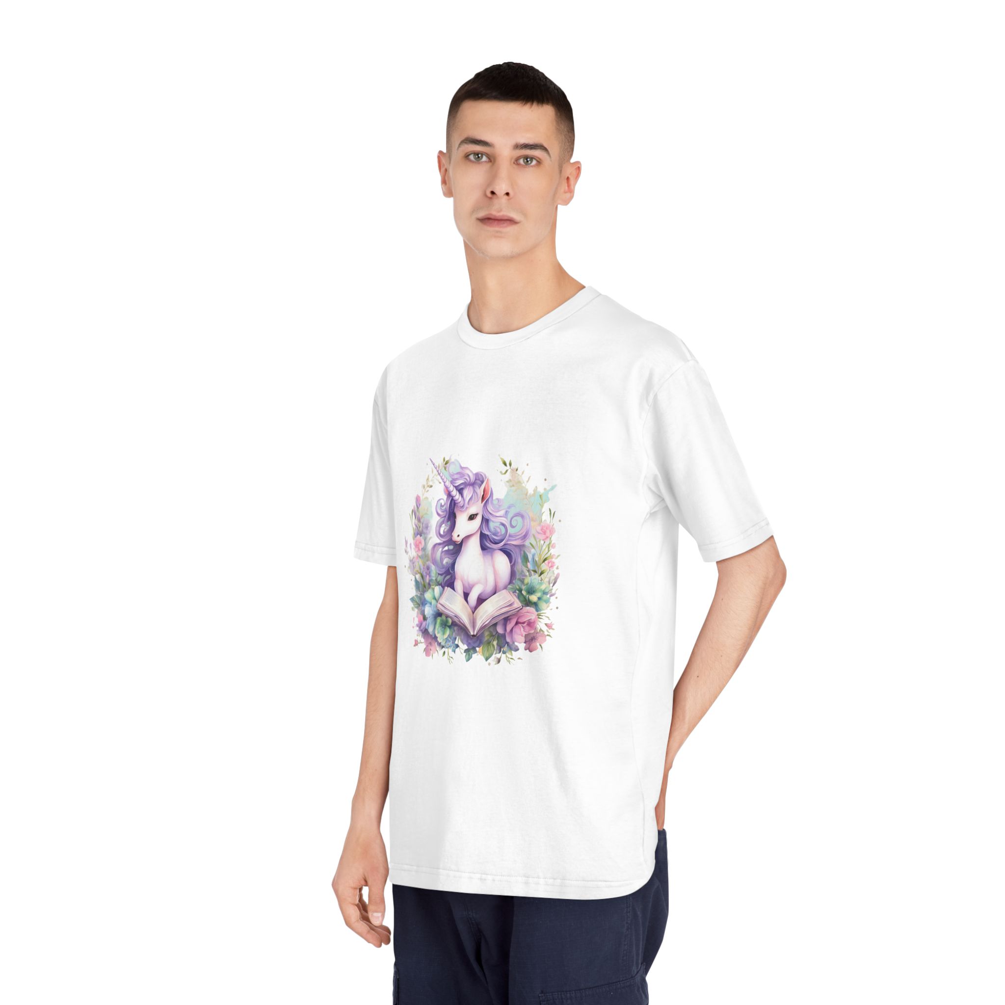 Unicorns 256 Unisex Classic Crewneck T Shirt - Image 4