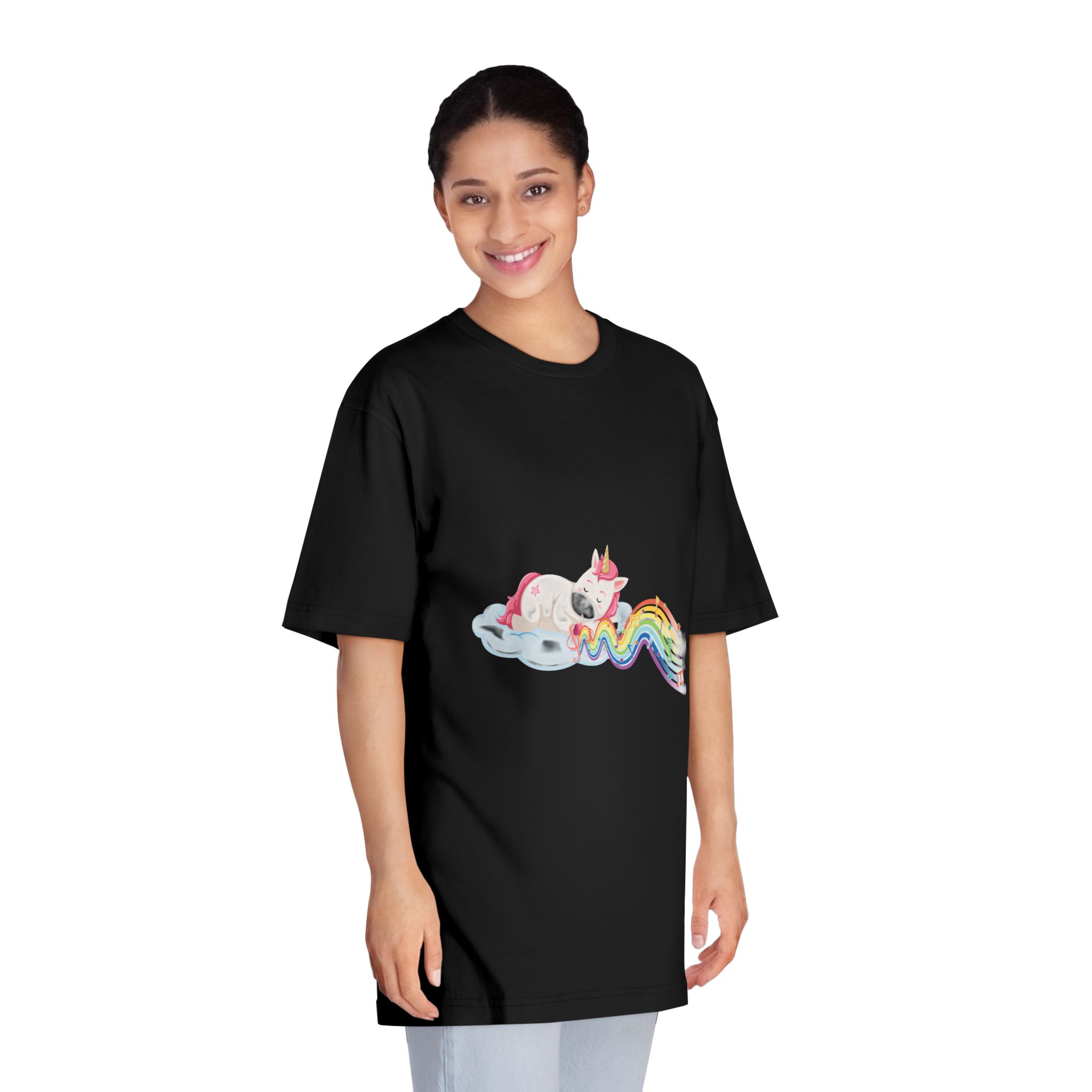 Unicorn V687 Unisex Classic Crewneck T Shirt - Image 7