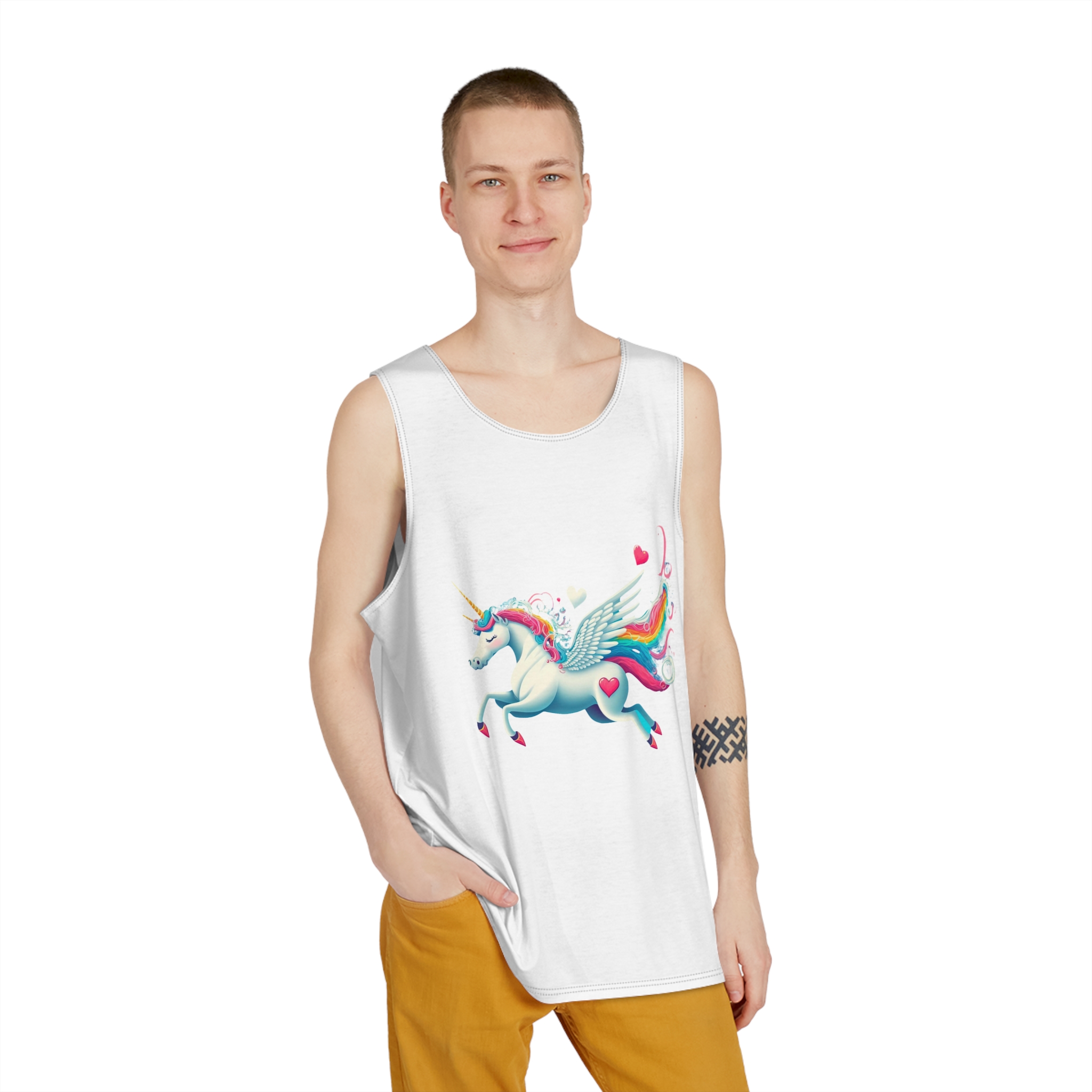 Unicorns 131 Mens Tank Aop - Image 3